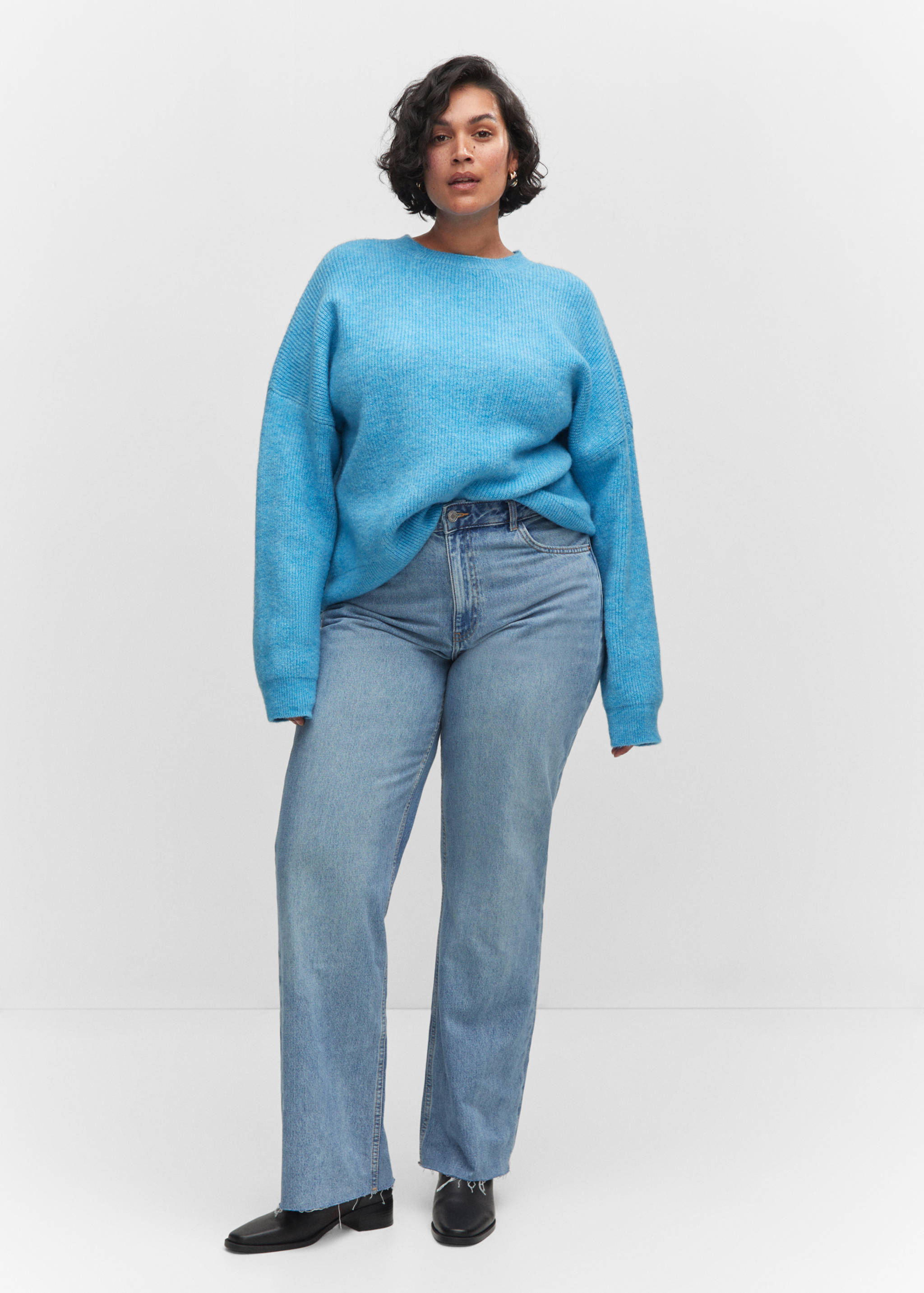 Pull-over oversize emmanchures tombantes - Détail de l'article 3