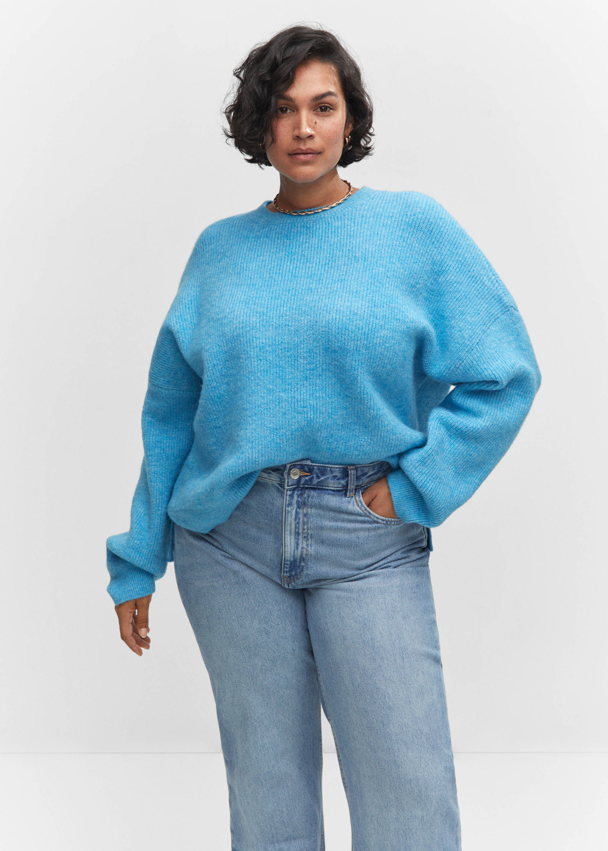 Pull-over oversize emmanchures tombantes - Détail de l'article 5