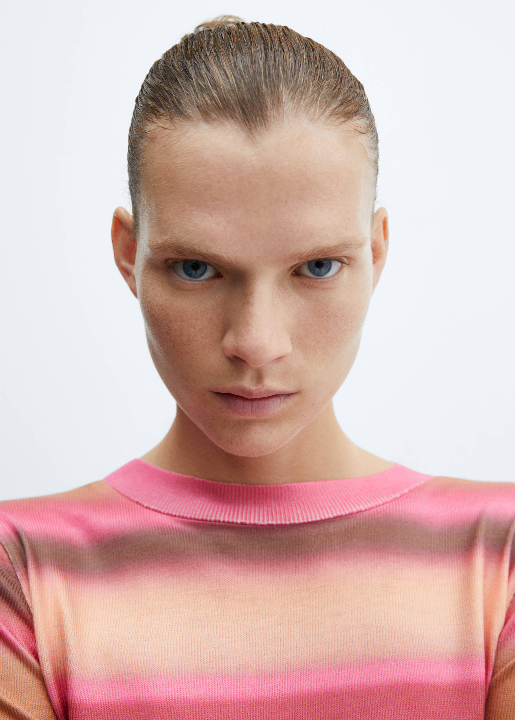 Gradient-print sweater - Details of the article 1