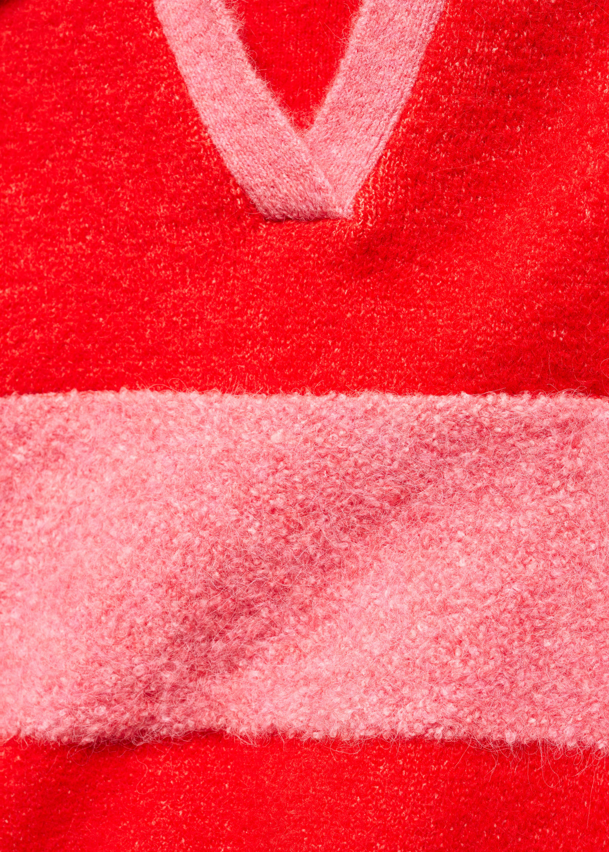 Pull-over empiècement contrastant col polo - Détail de l'article 8
