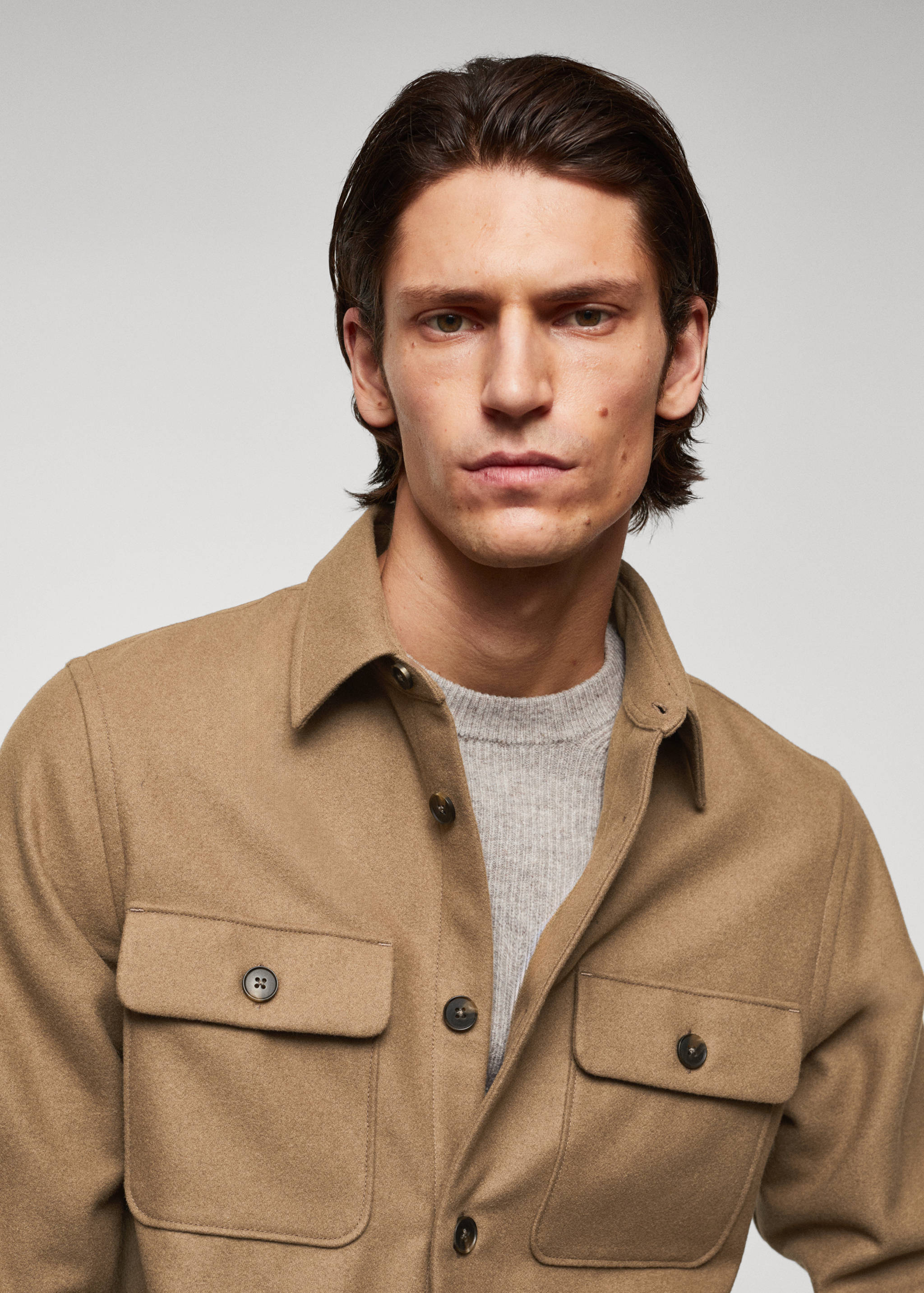 Surchemise laine poches - Détail de l'article 1