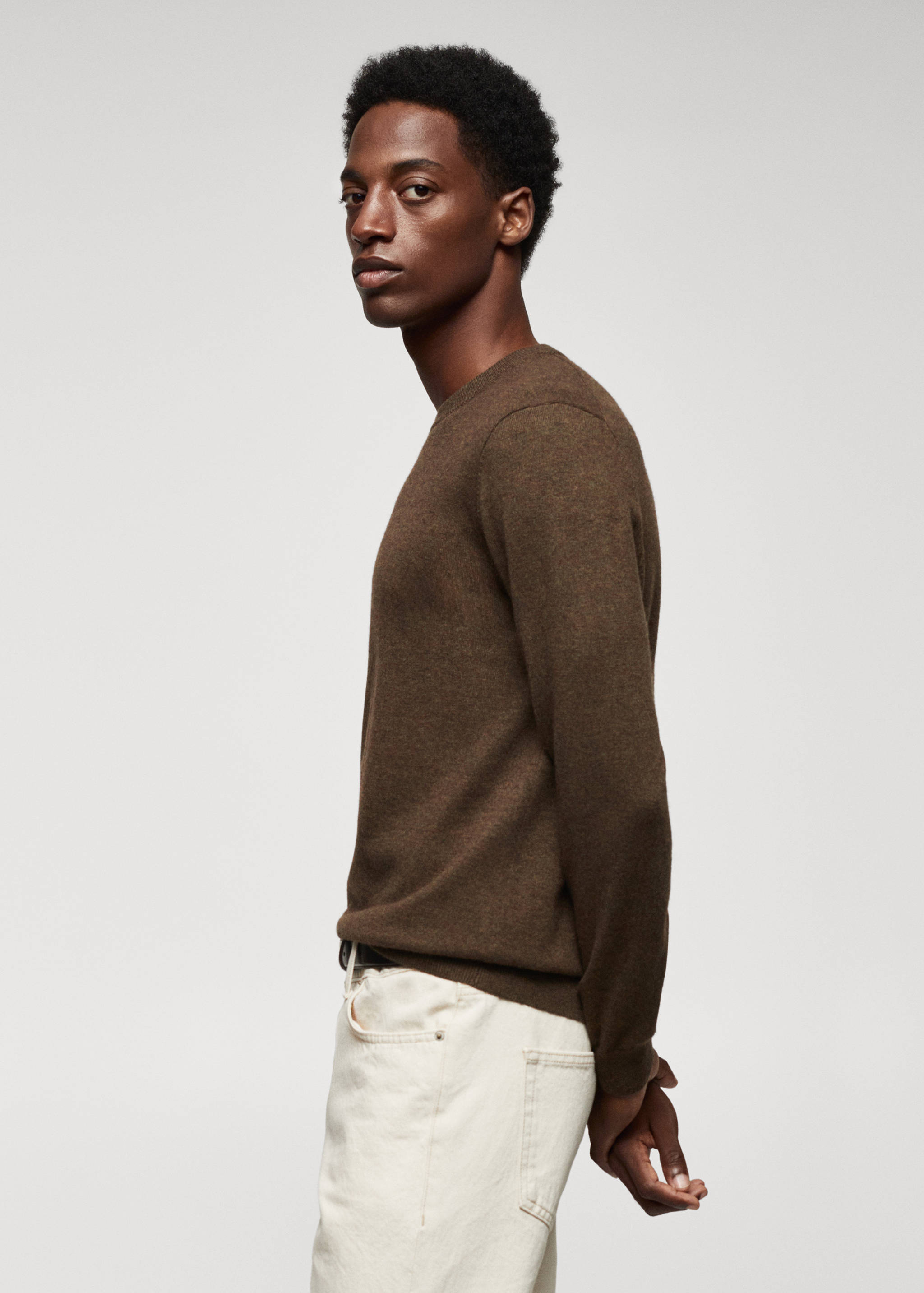 Feinstrickpullover aus Wollgemisch - Detail des Artikels 2