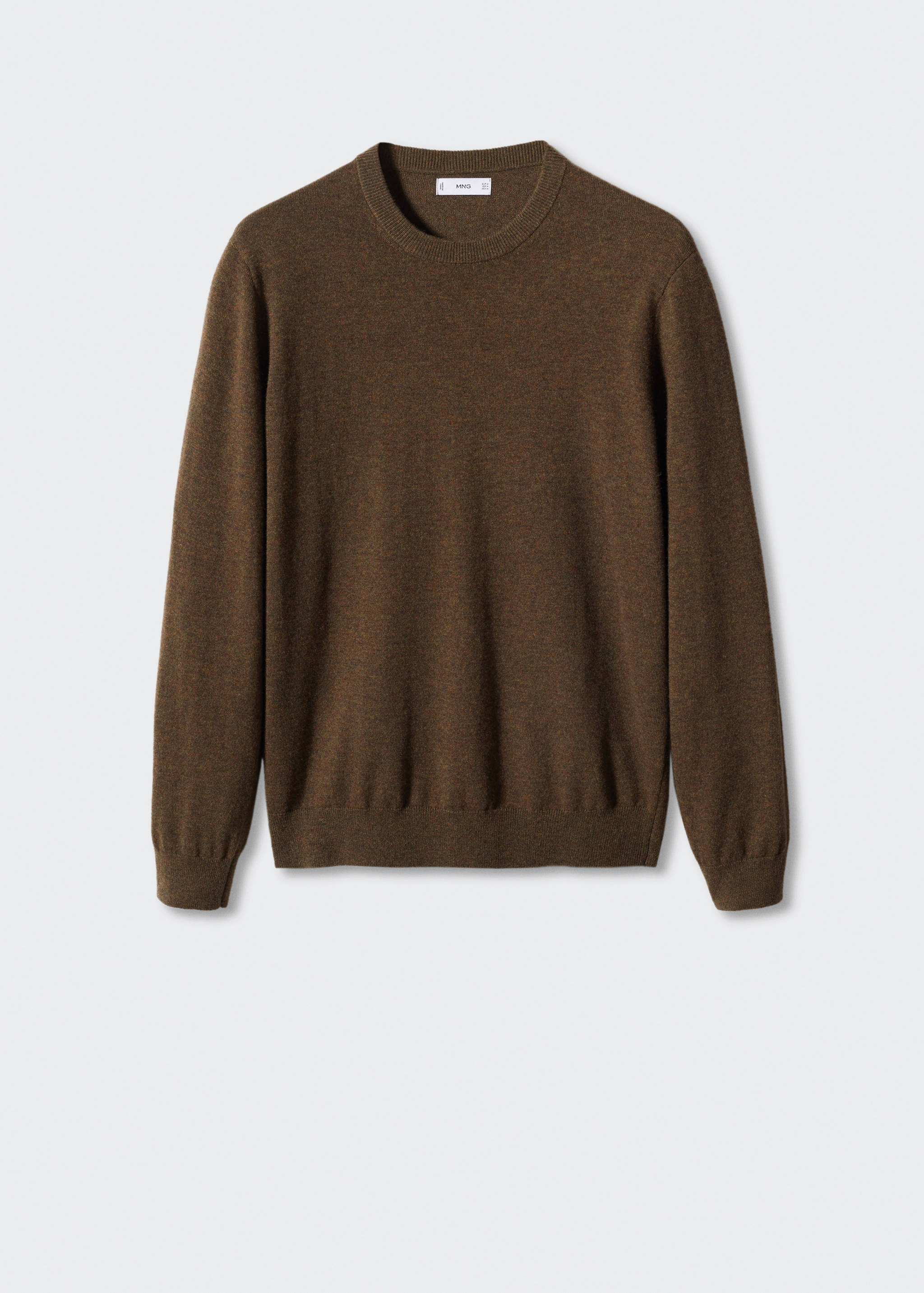 Feinstrickpullover aus Wollgemisch - Artikel ohne Model