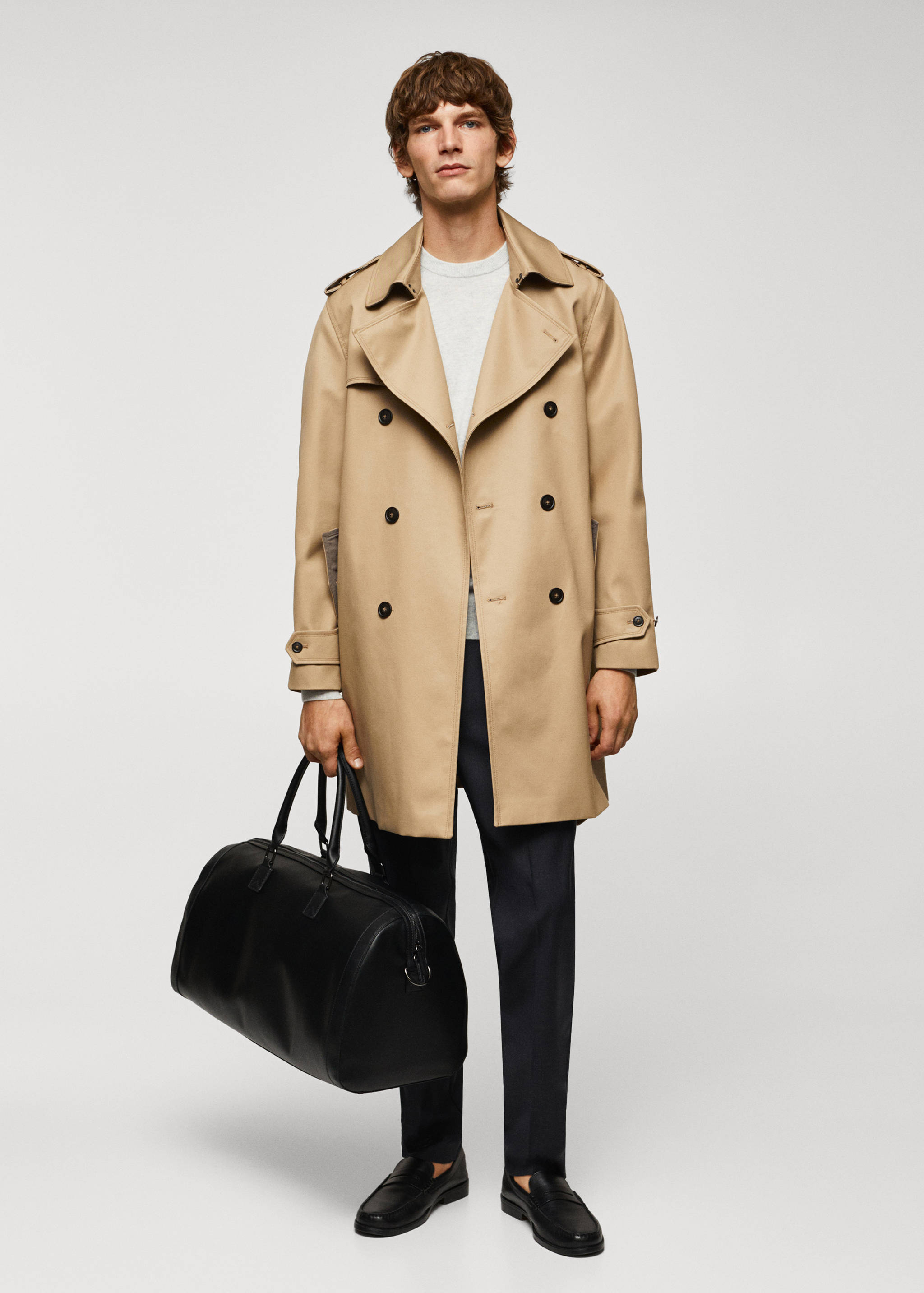 Feinstrickpullover aus Wollgemisch - Allgemeine Ansicht