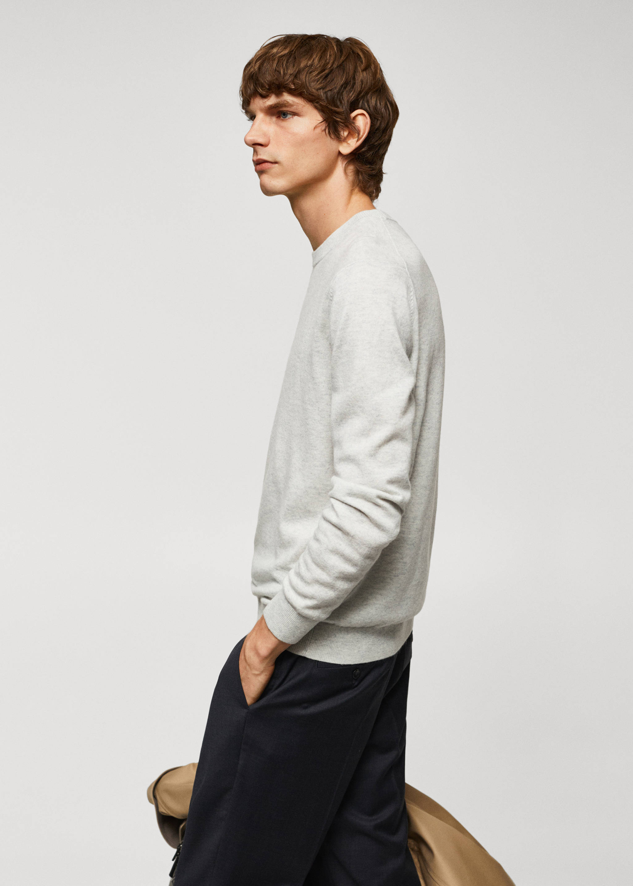 Feinstrickpullover aus Wollgemisch - Detail des Artikels 2