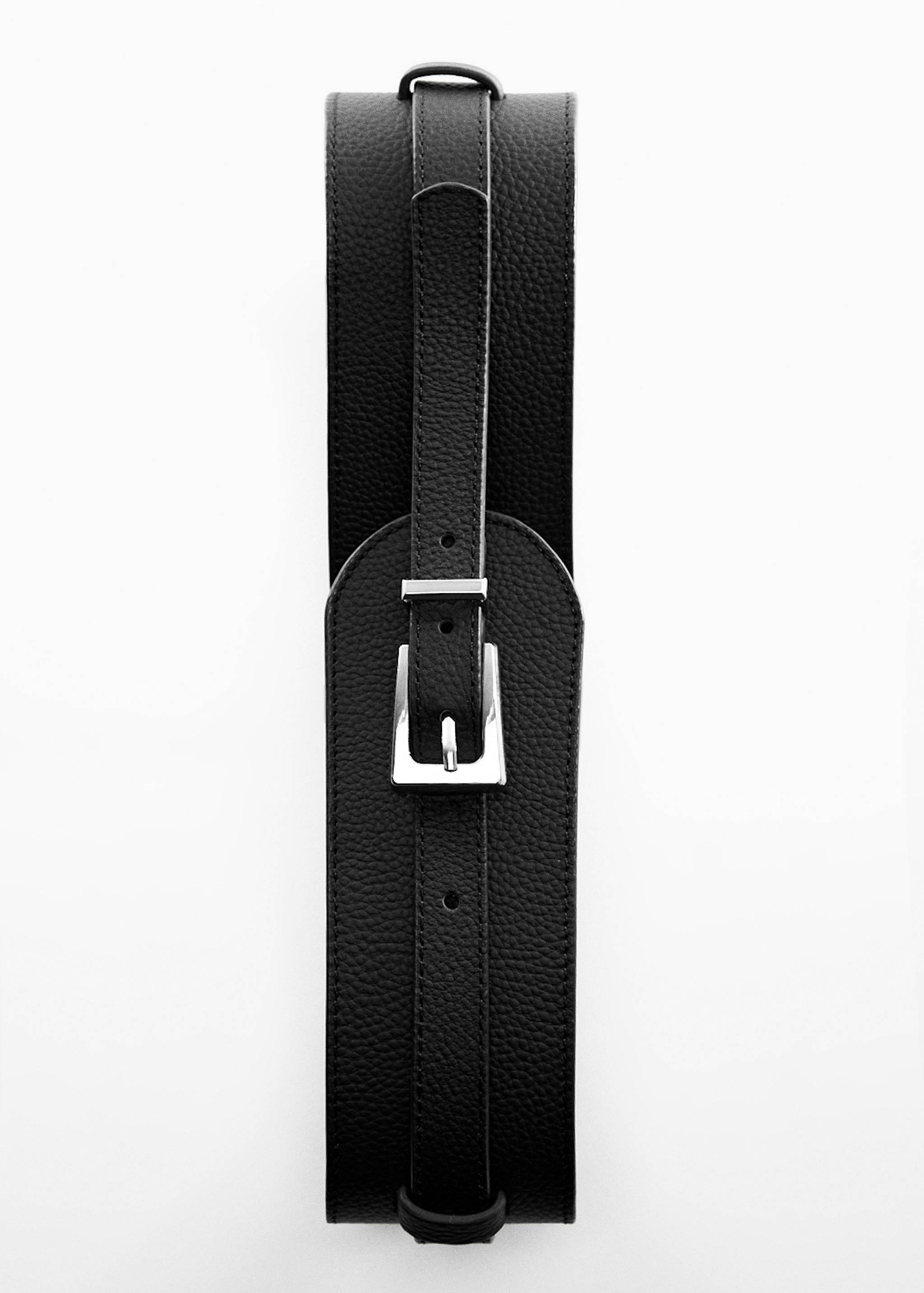 Wide leather belt - Details of the article 5