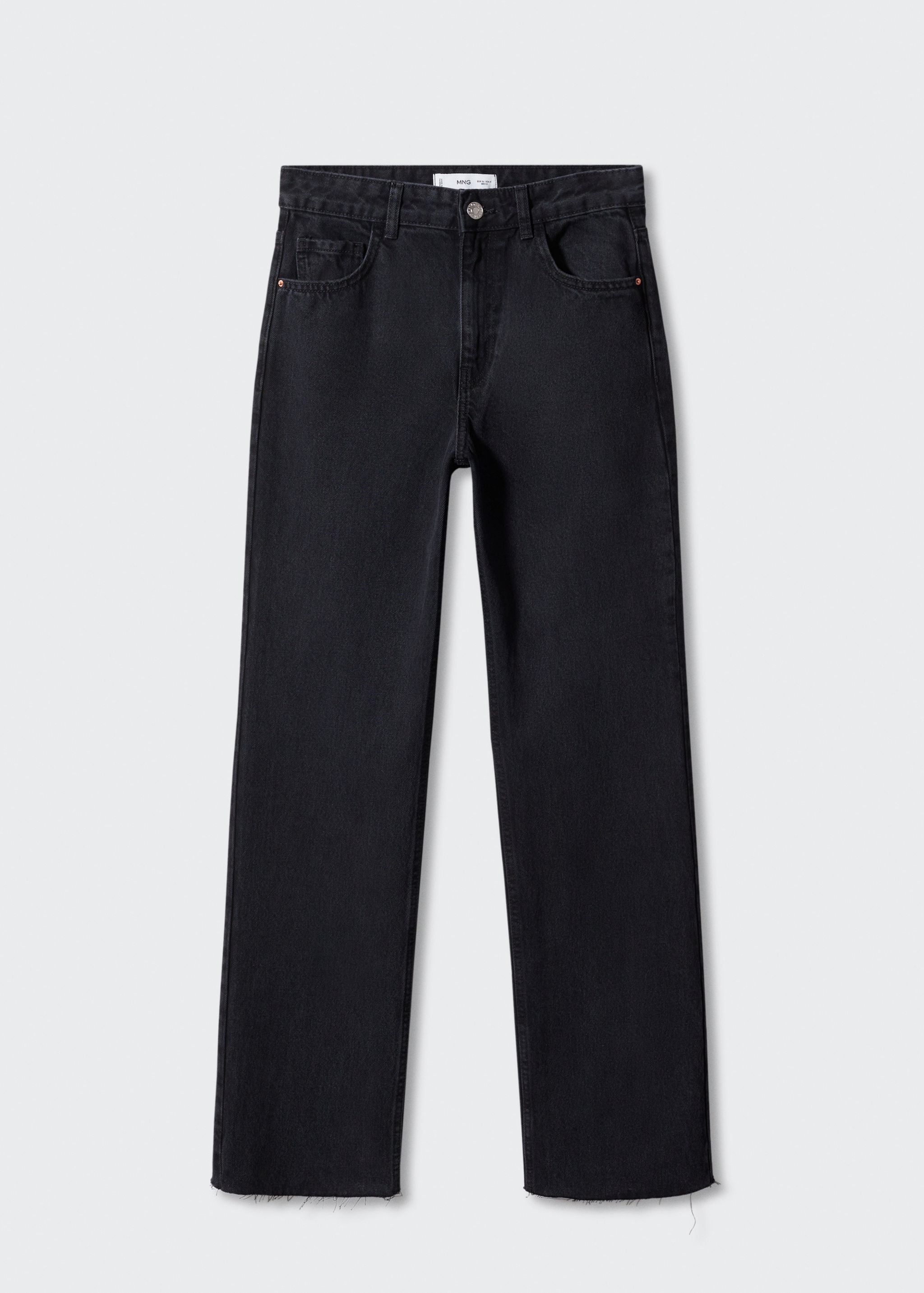 Wideleg mid-rise jeans - Article without model