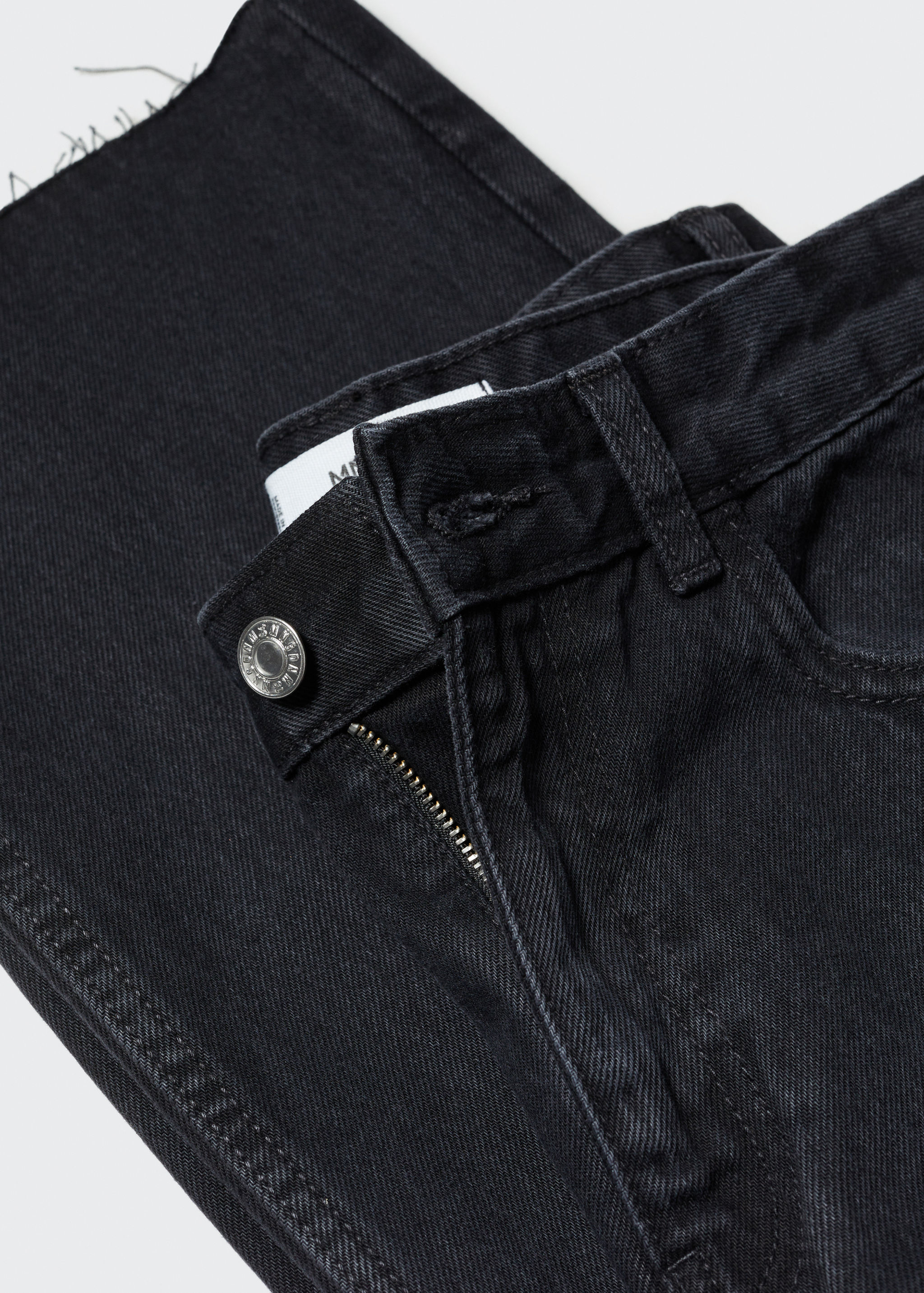 Wideleg mid-rise jeans - Details of the article 8