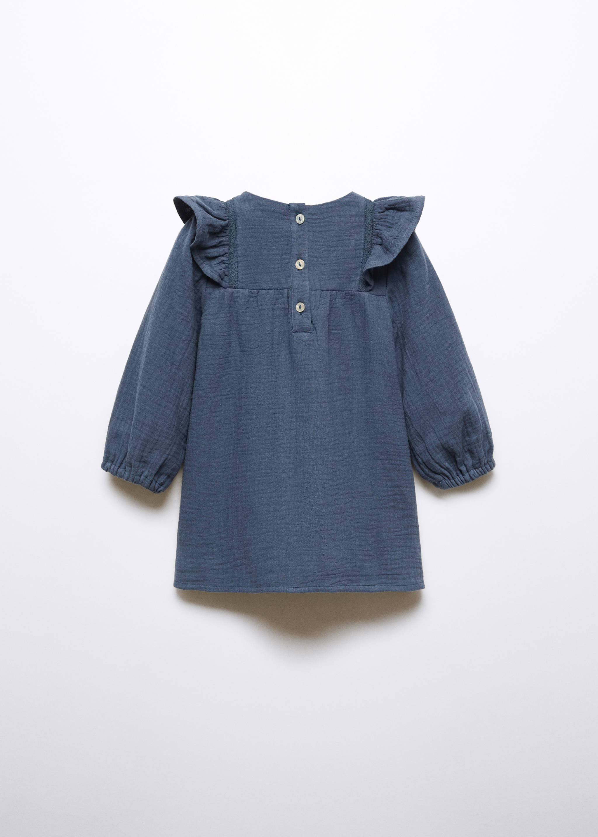 Kleid aus Baumwoll-Mix - Rückseite des Artikels