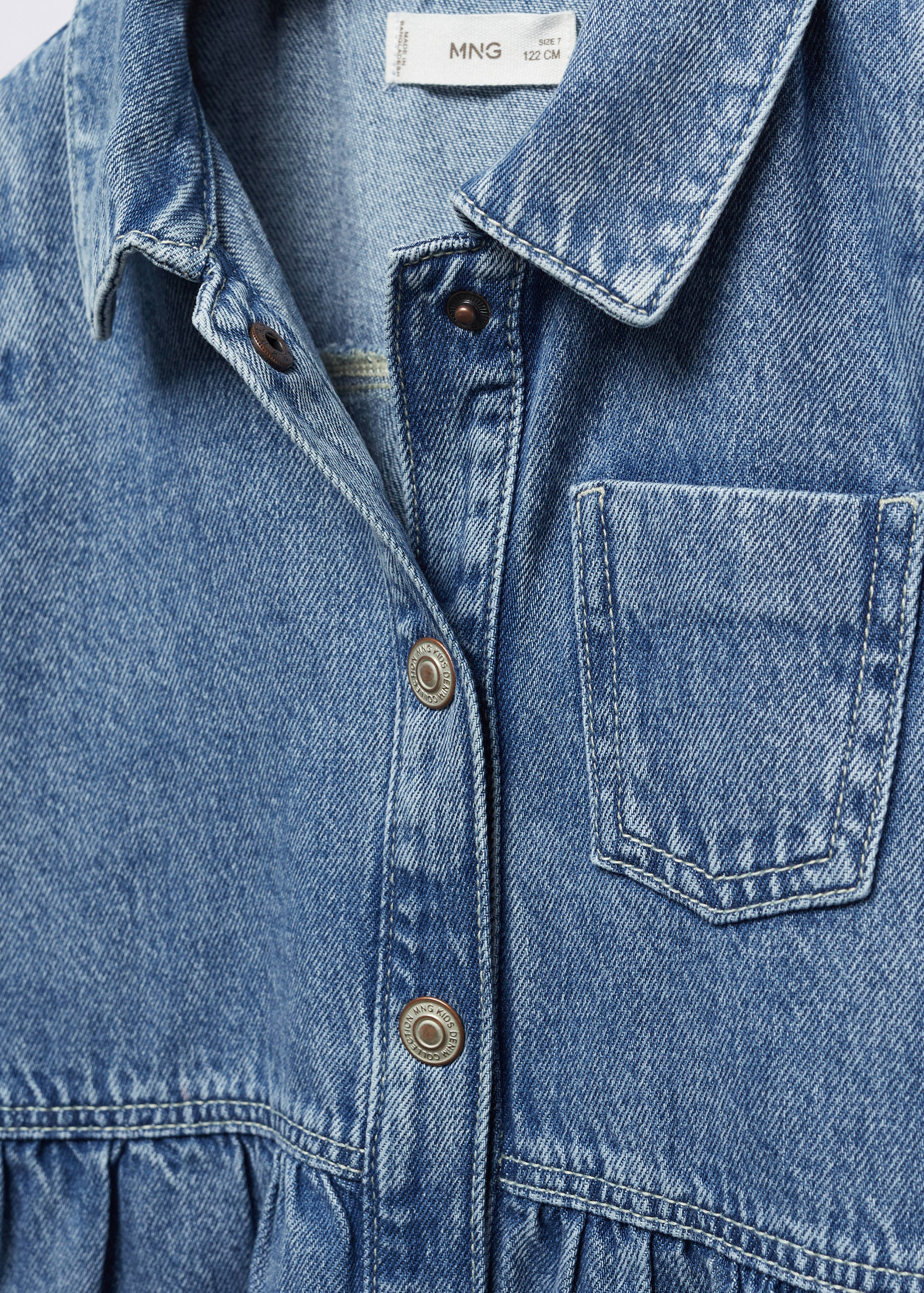 Jeanskleid mit Rüschen - Detail des Artikels 8
