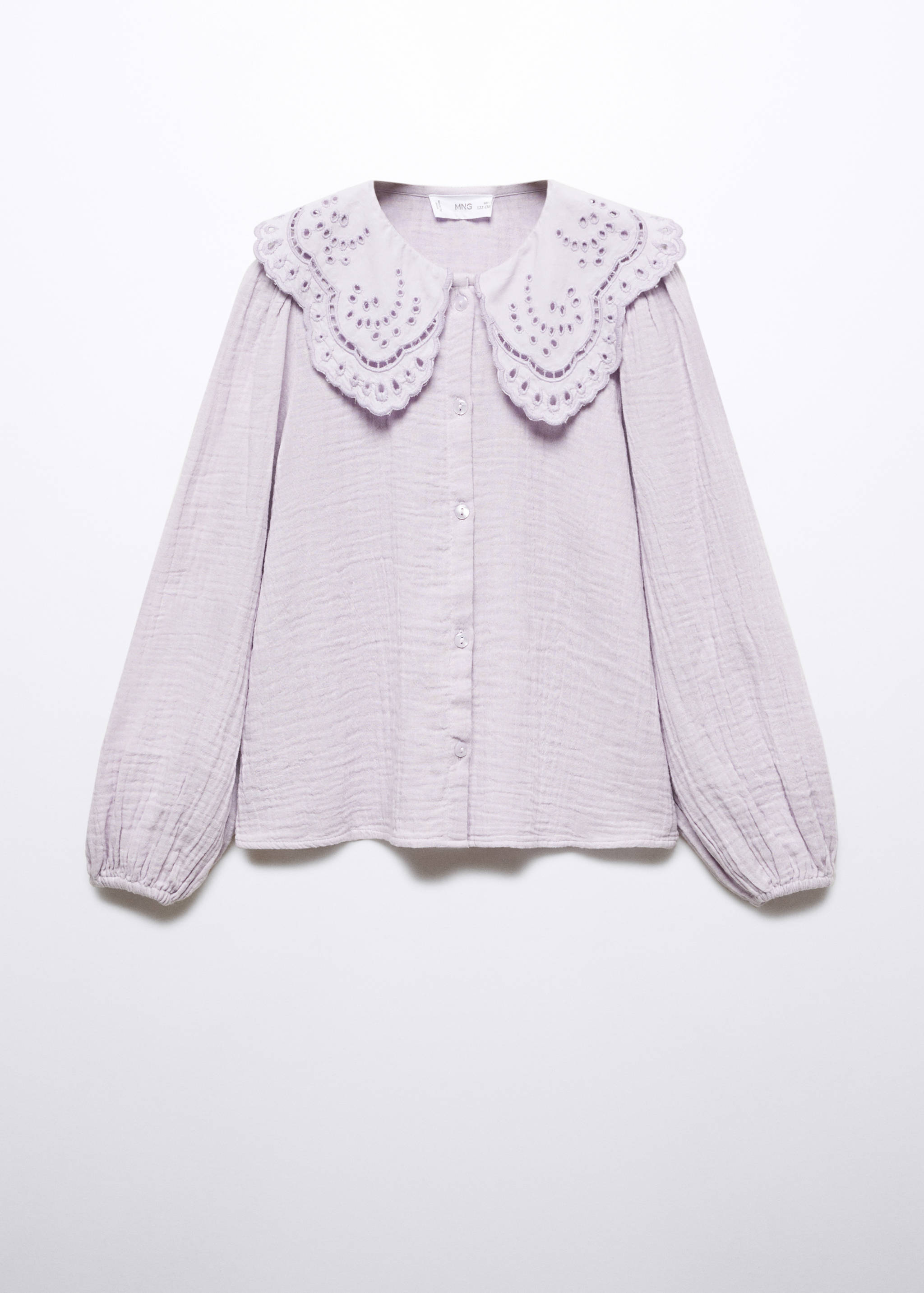 Blusa com gola de baby-doll - Artigo sem modelo