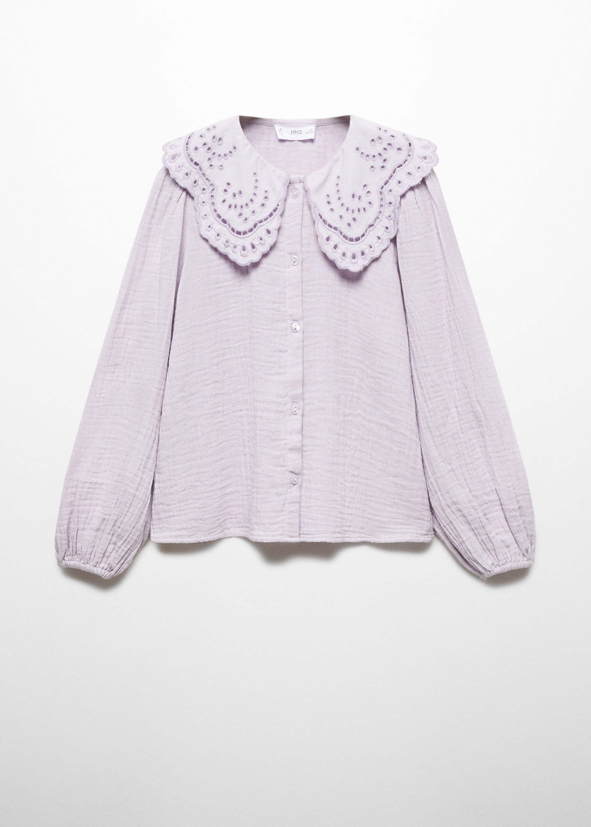 Blusa com gola de baby-doll - Artigo sem modelo