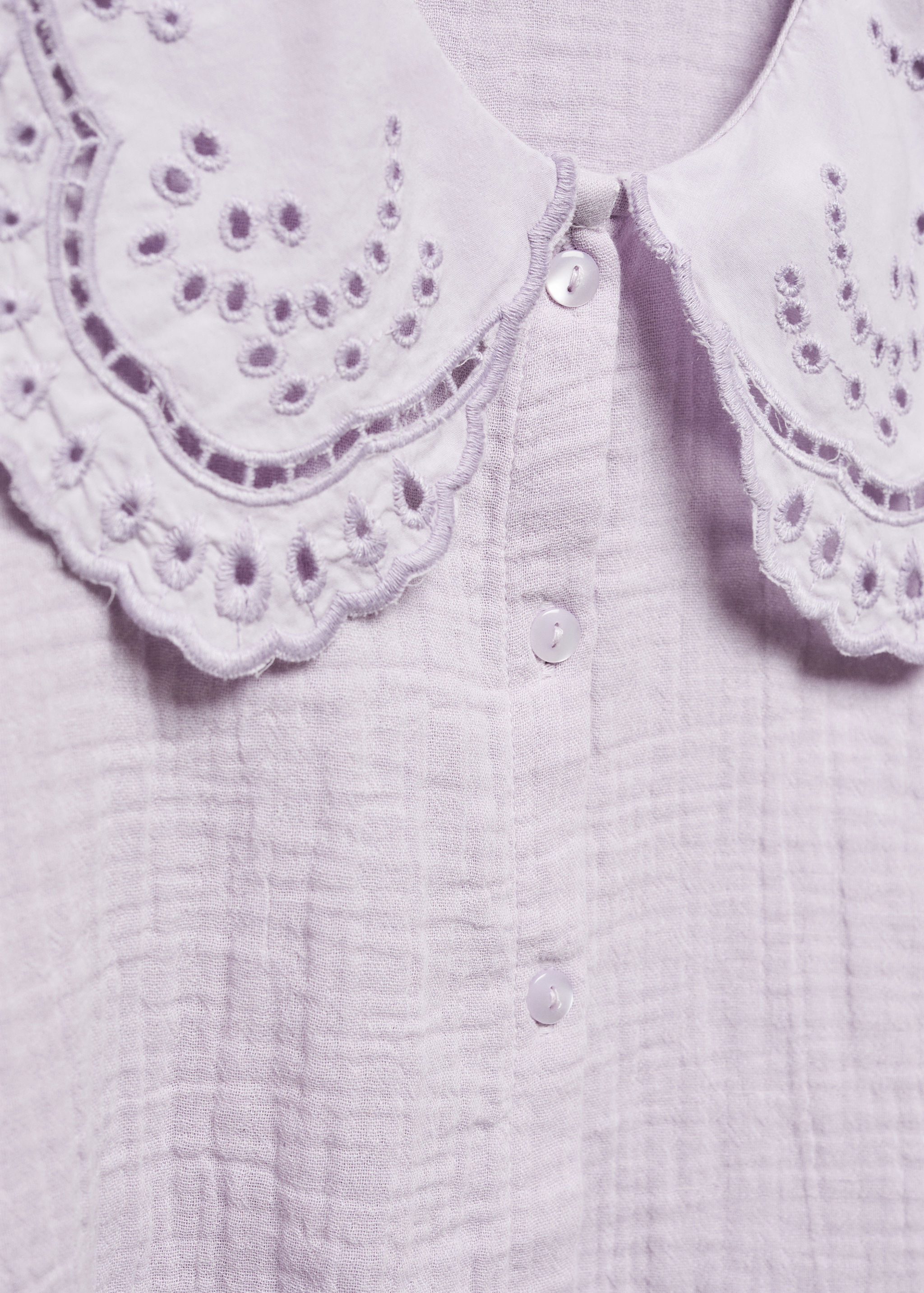 Blusa com gola de baby-doll - Pormenor do artigo 8
