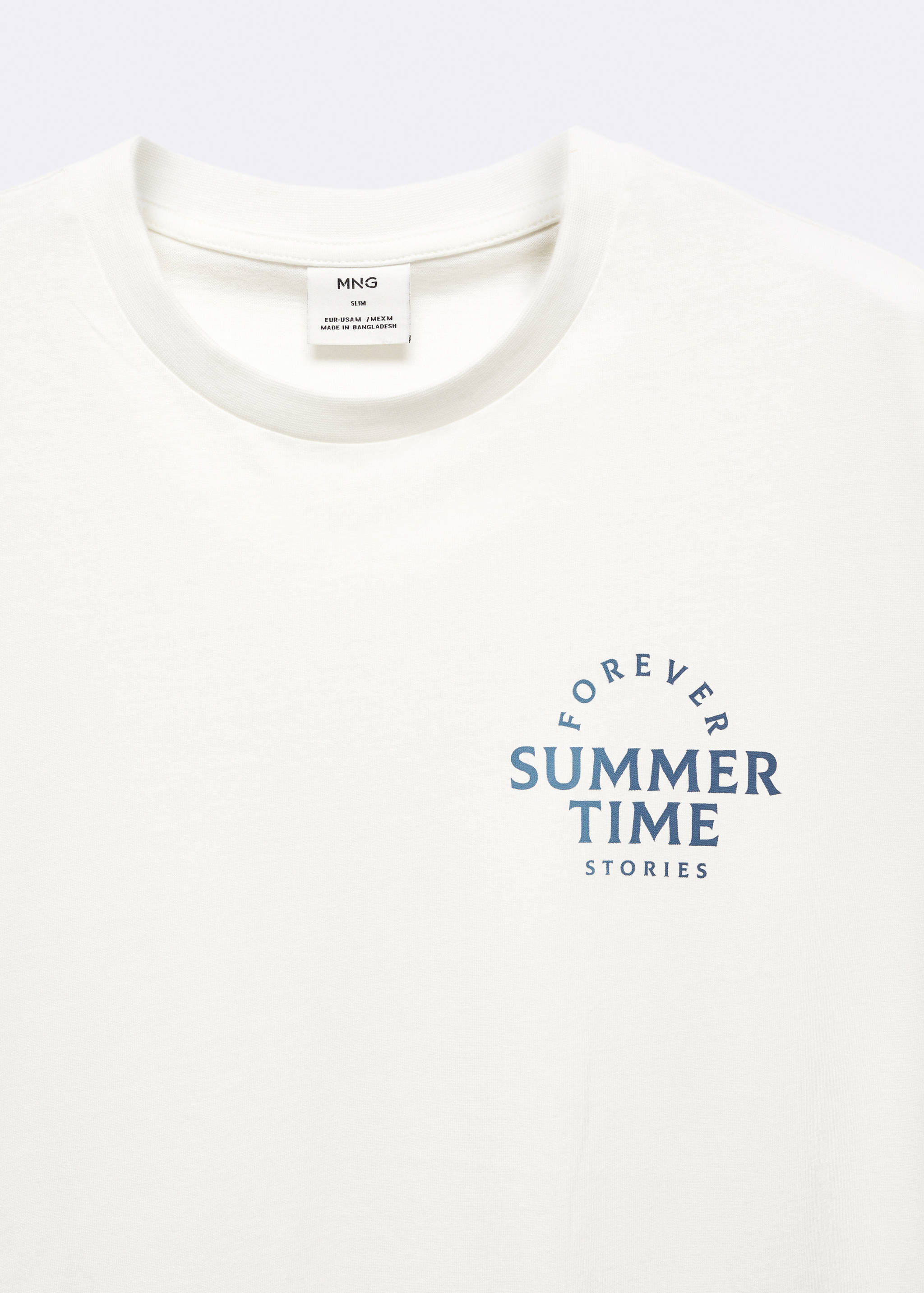 100% cotton printed t-shirt - Details of the article 8