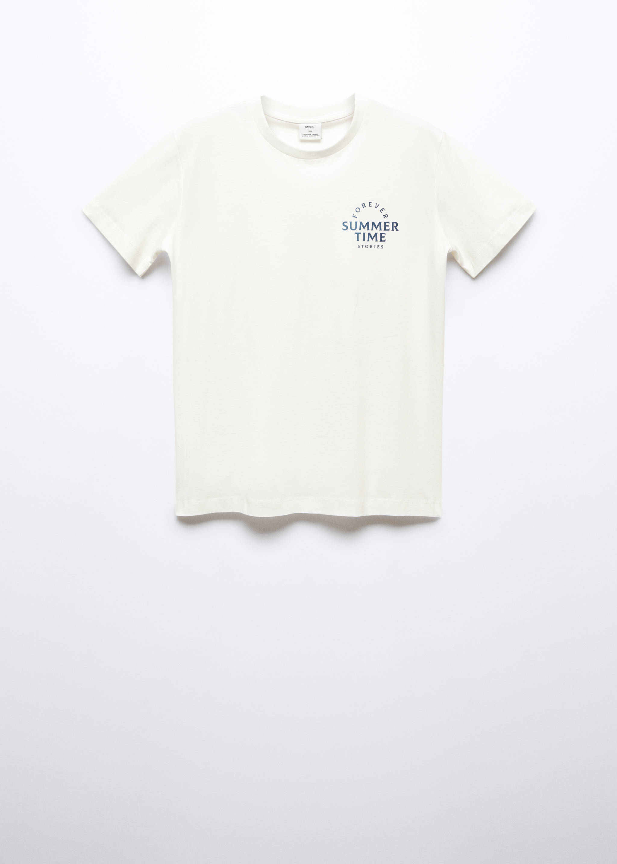 100% cotton printed t-shirt - Article without model