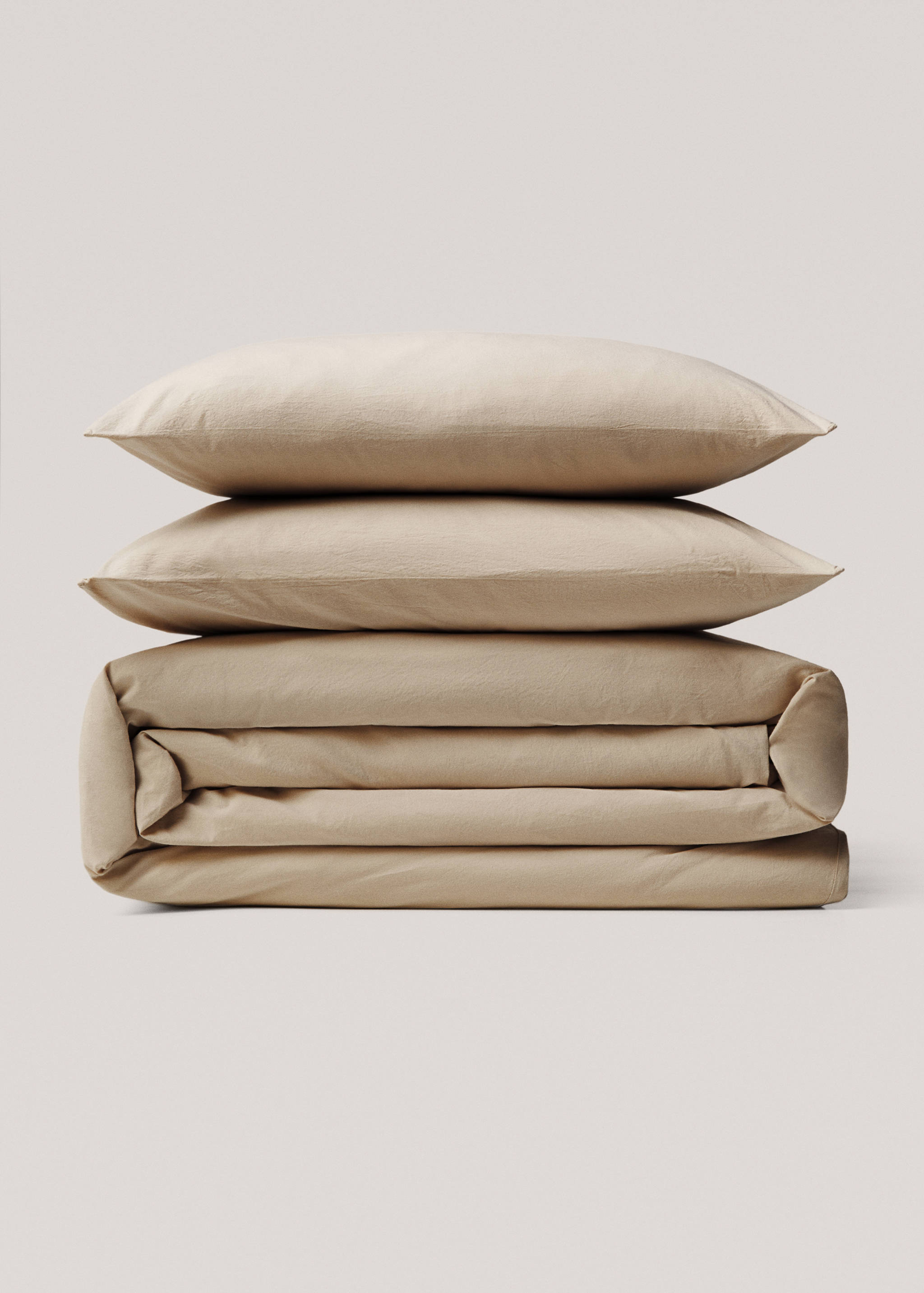 Housse de couette coton lavé lit 135/140 cm - Article sans modèle