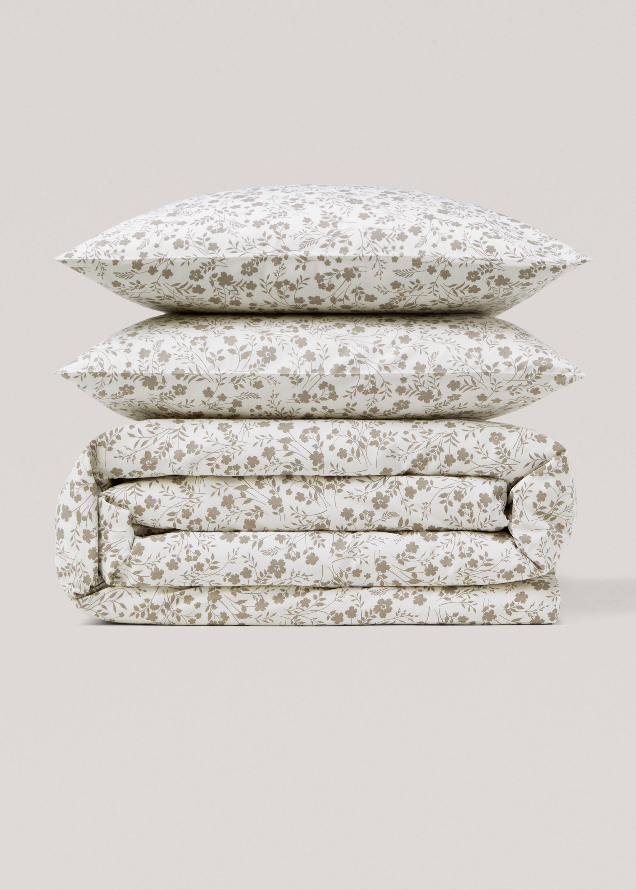 Funda nórdica flores estampada Cama 150/160cm - Artículo sin modelo