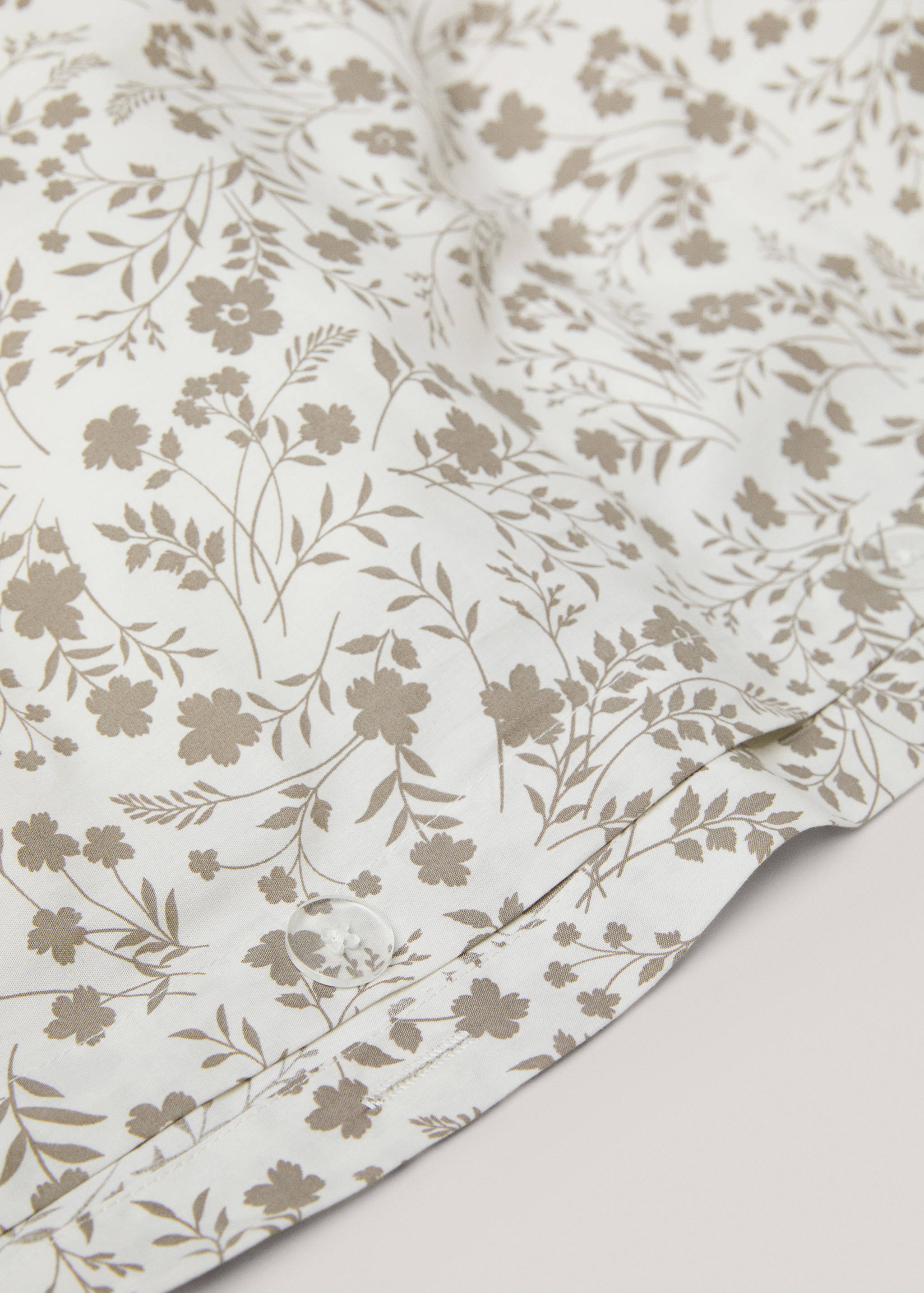 Funda nórdica flores estampada Cama 150/160cm - Detalle del artículo 1