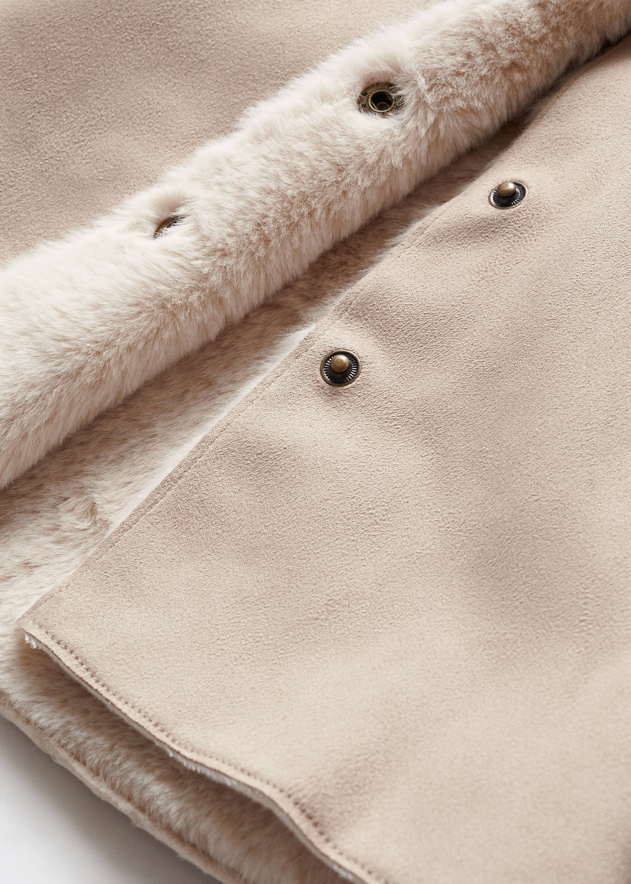 Shearling-lined coat - Details of the article 8