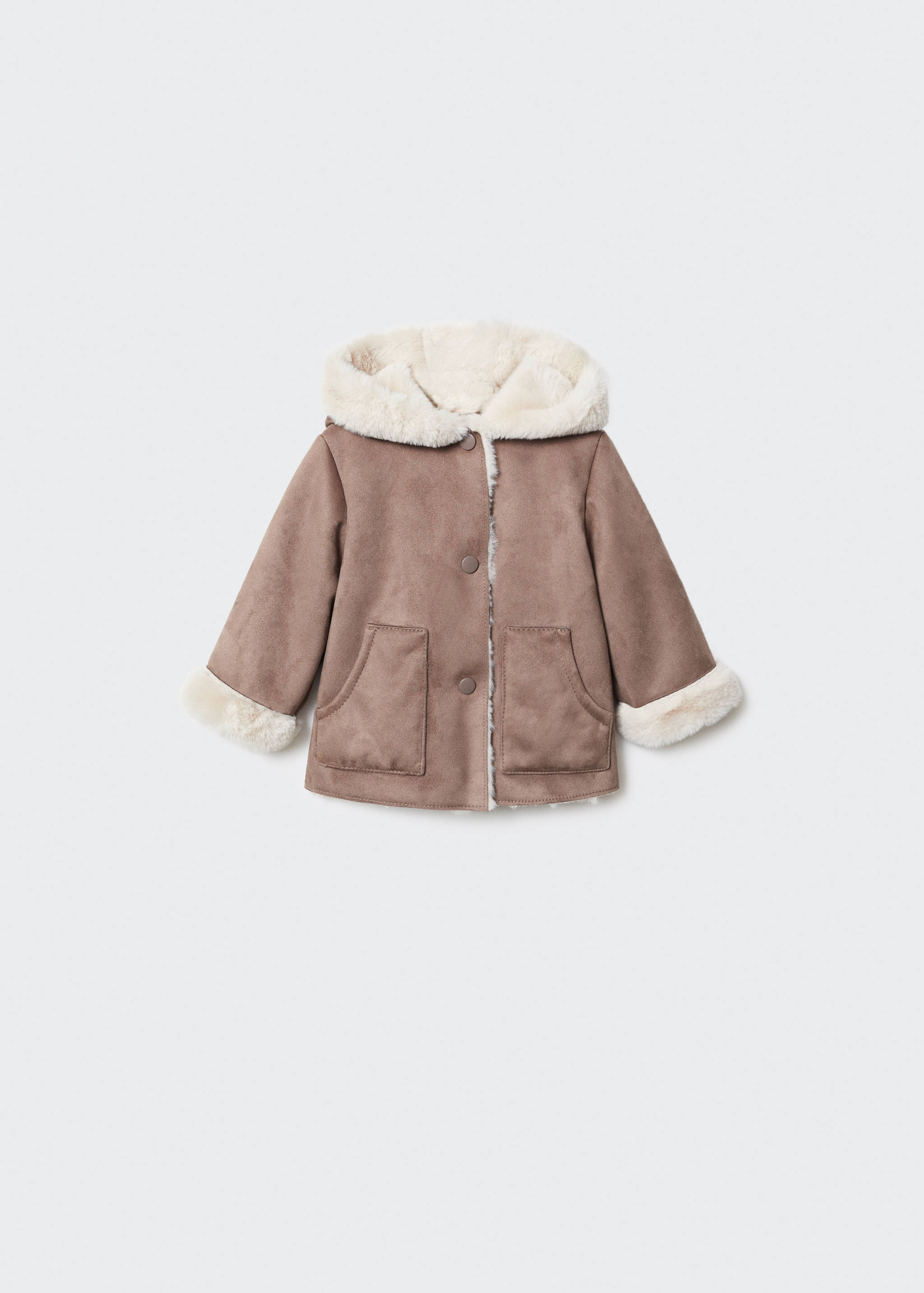 Shearling-lined coat - Article without model