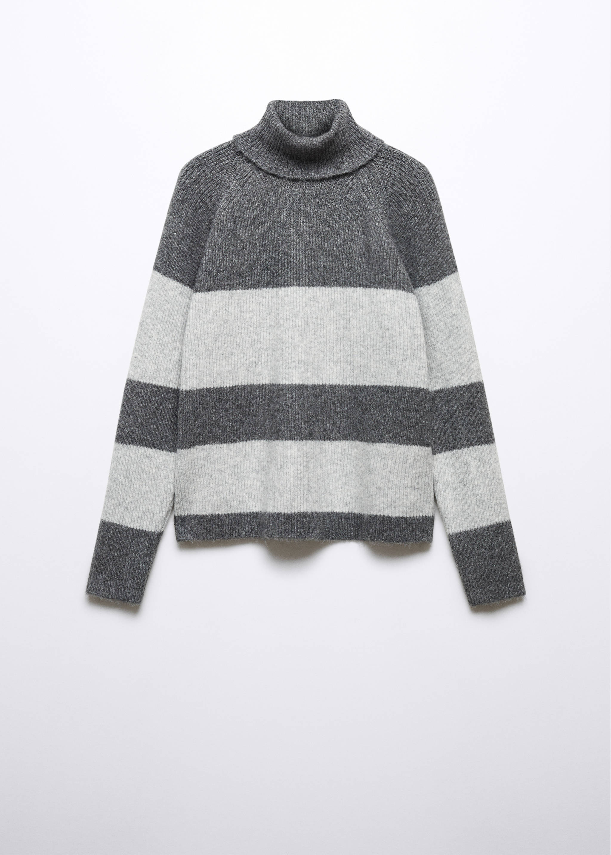 Jersey rayas cuello alto - Artículo sin modelo