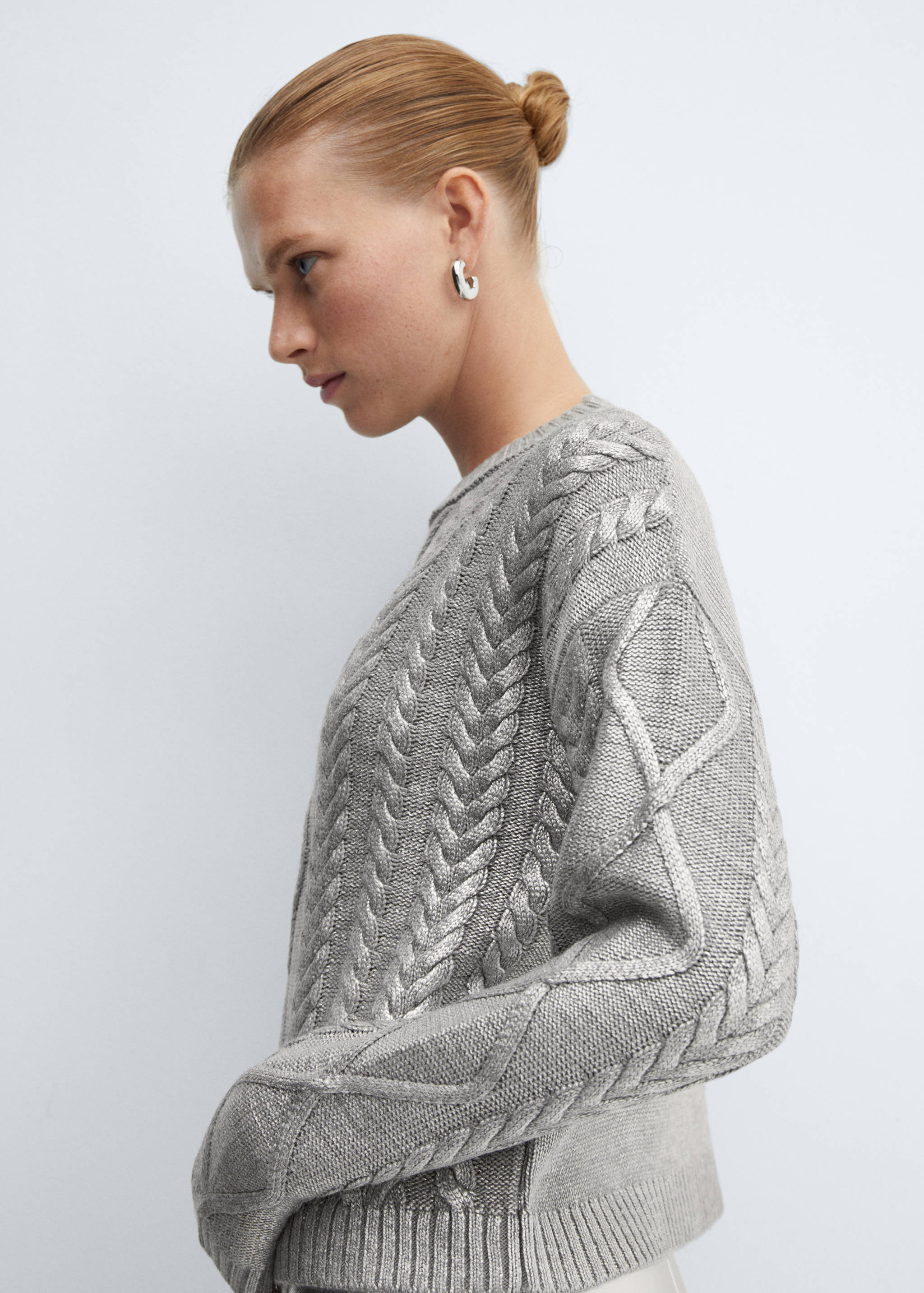 Pull-over torsadé foil - Détail de l'article 1