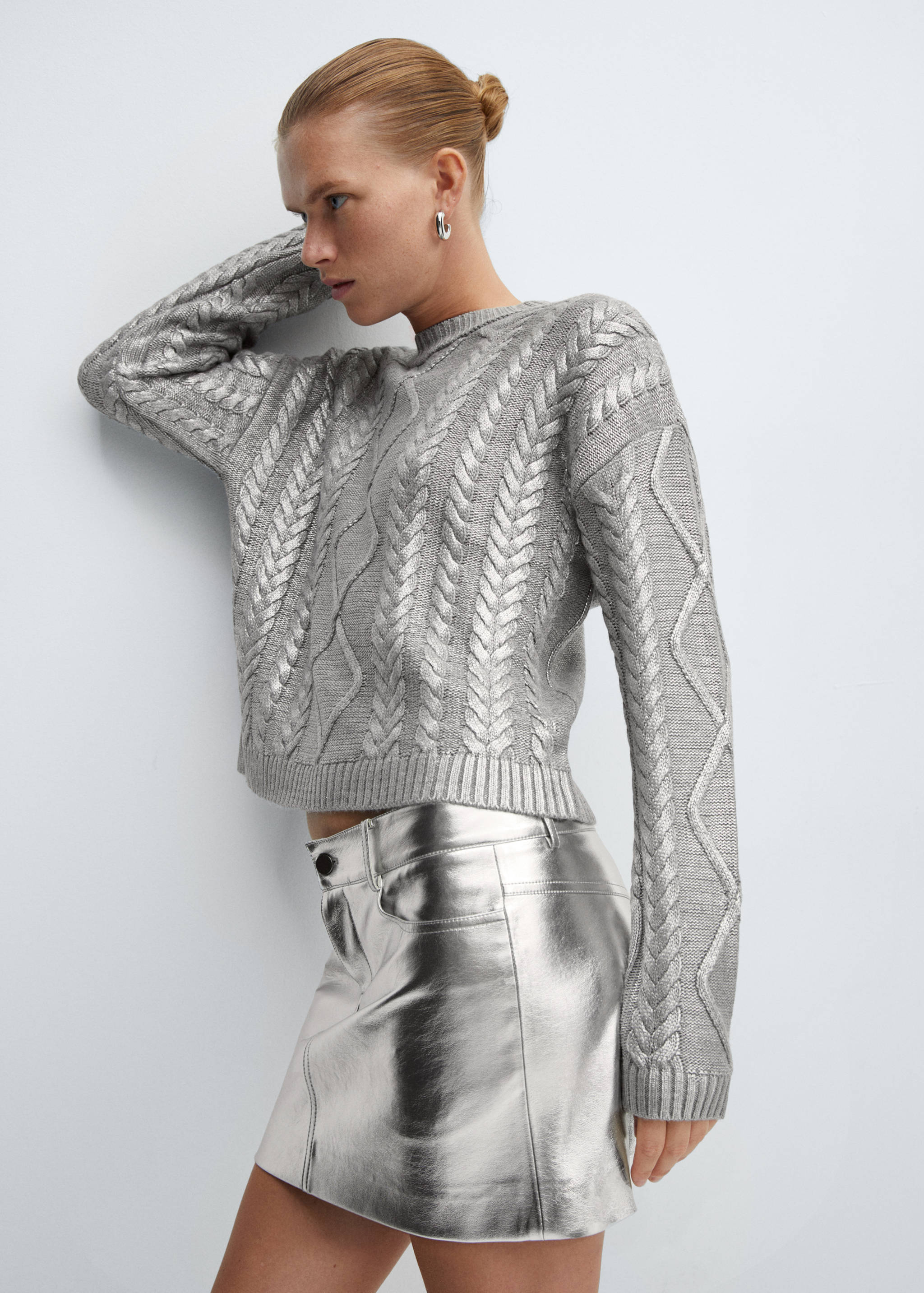 Pull-over torsadé foil - Détail de l'article 2