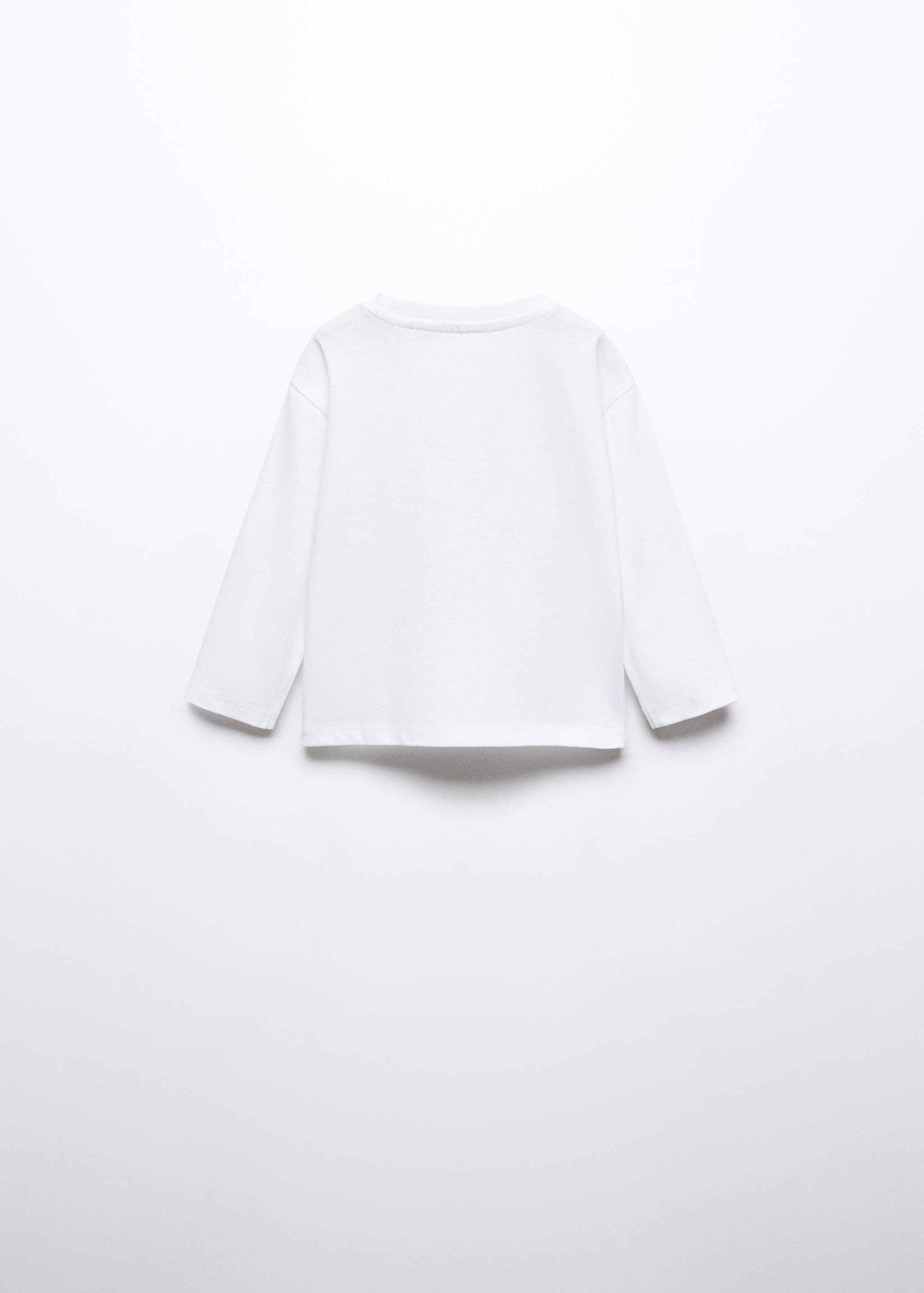 Printed long sleeve t-shirt - Reverse of the article