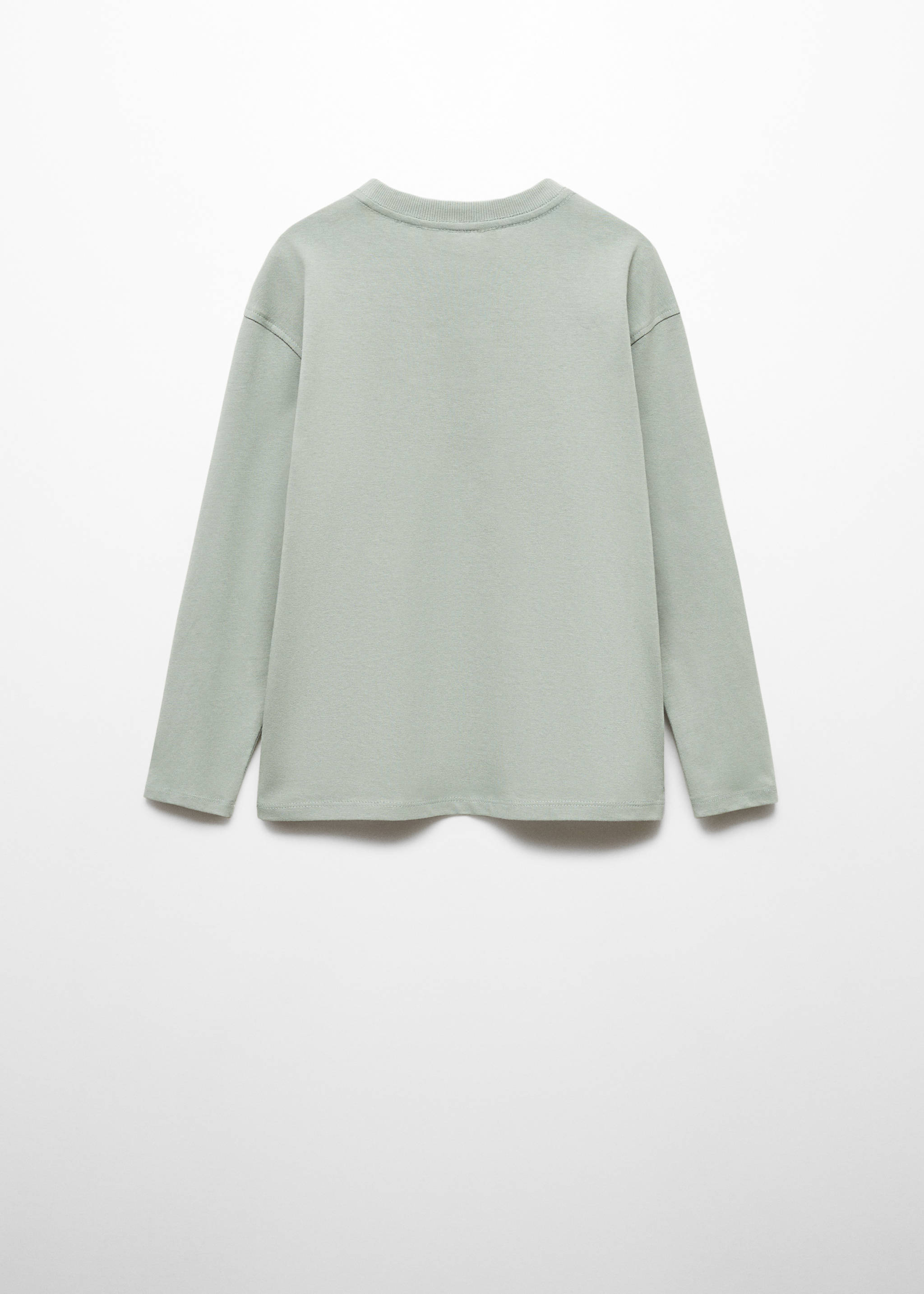 Printed long sleeve t-shirt - Reverse of the article