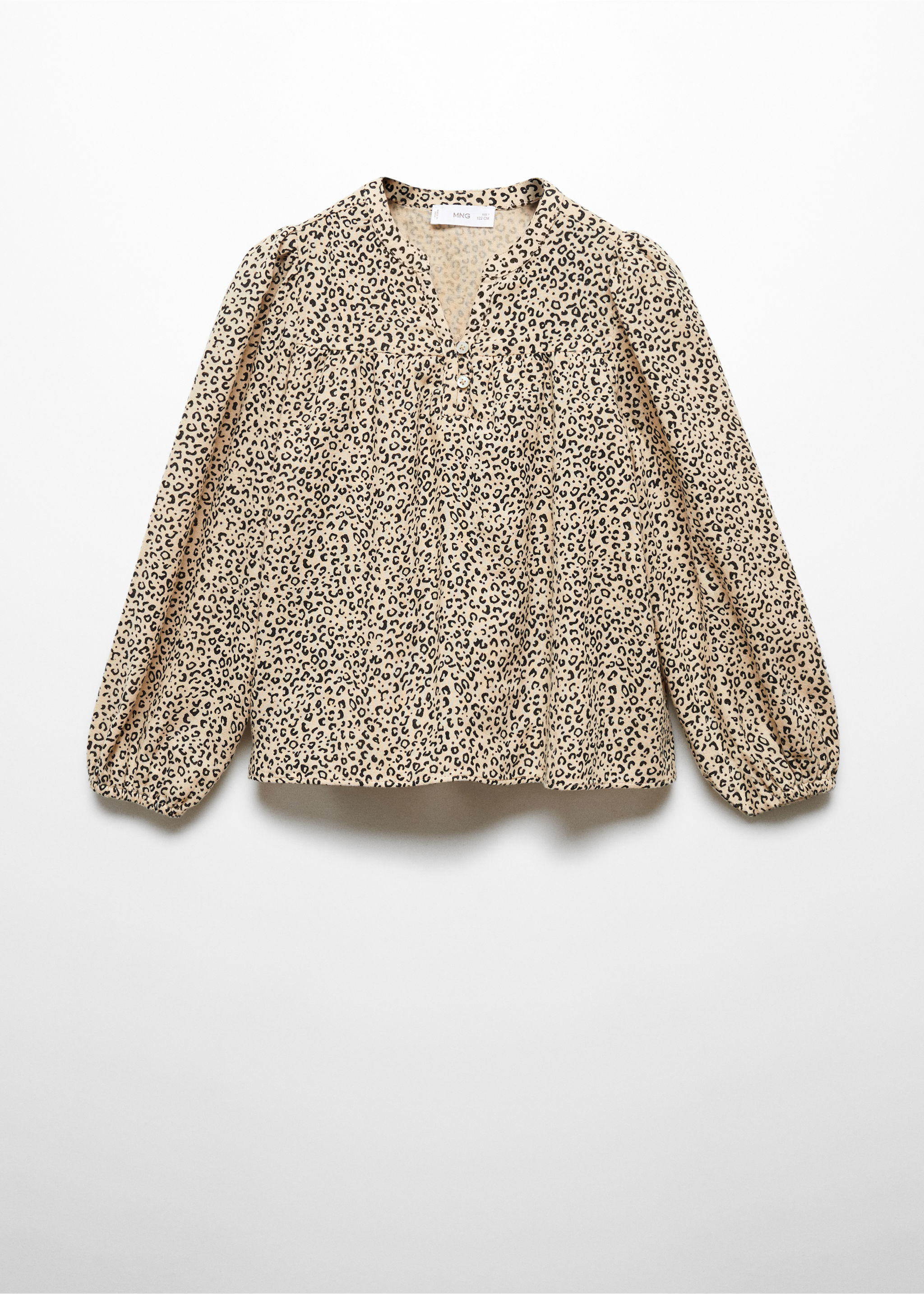 Leopard print blouse - Article without model