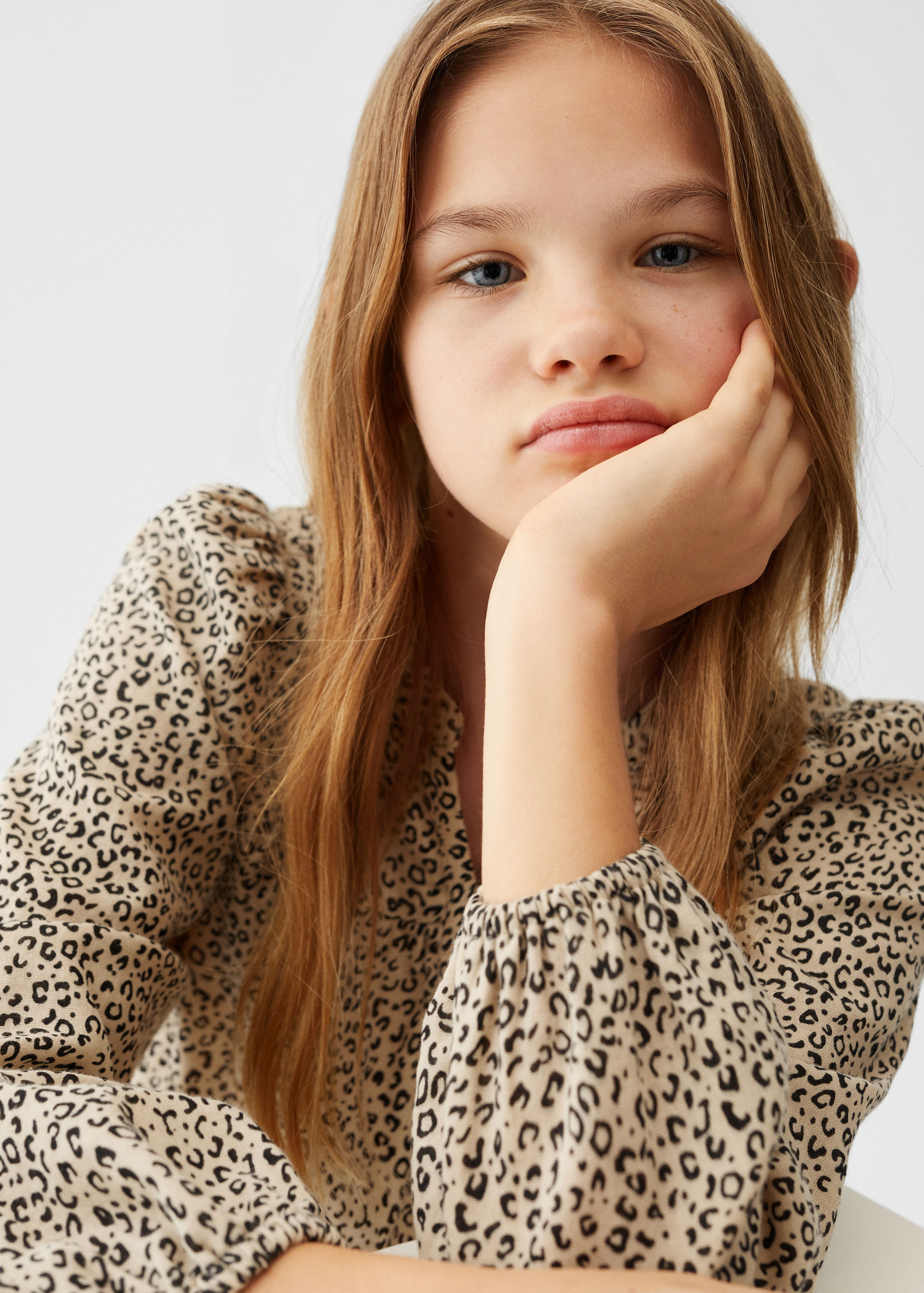 Leopard print blouse - Details of the article 1