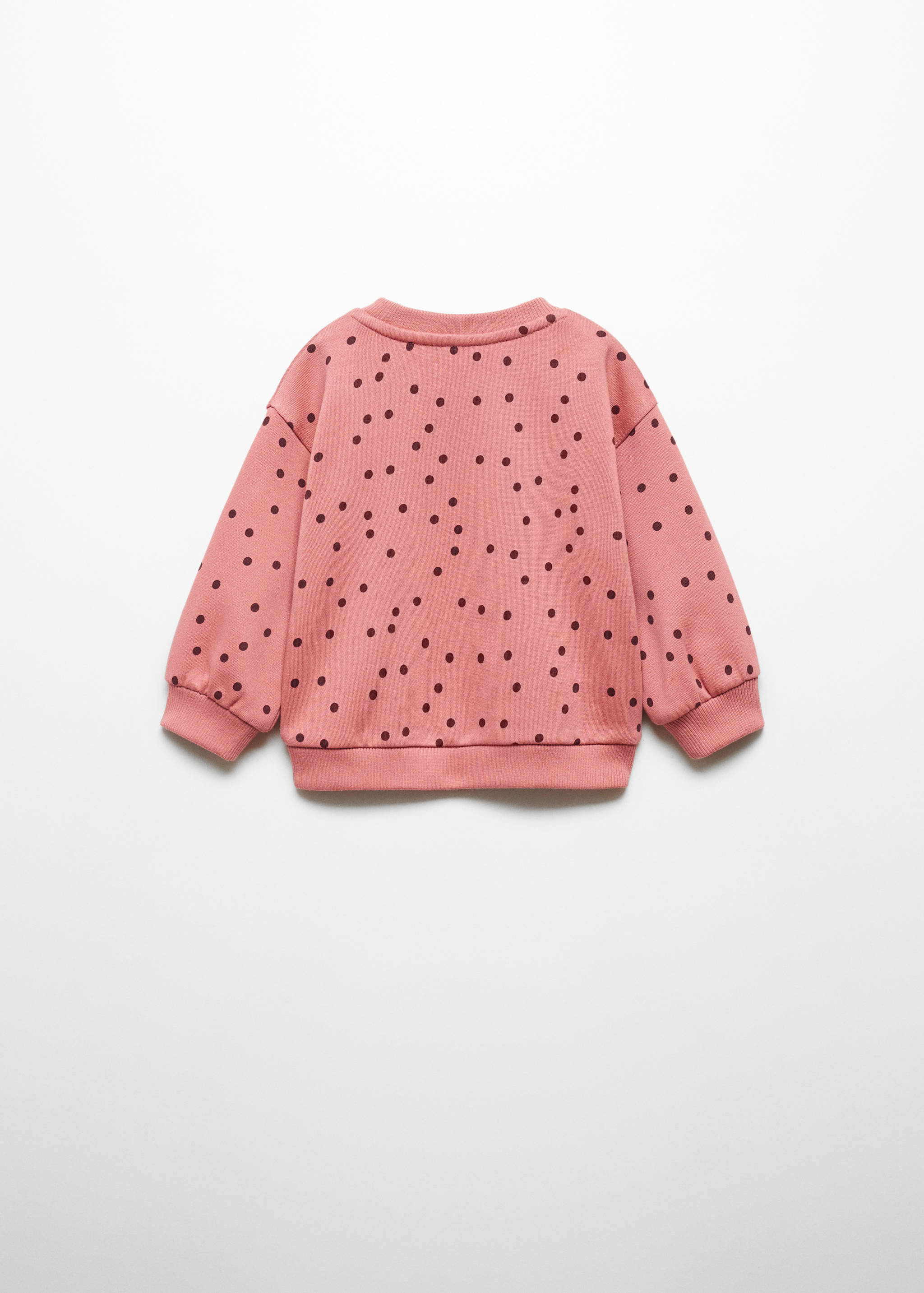 Dessuadora cotó estampada - Revers de l'article