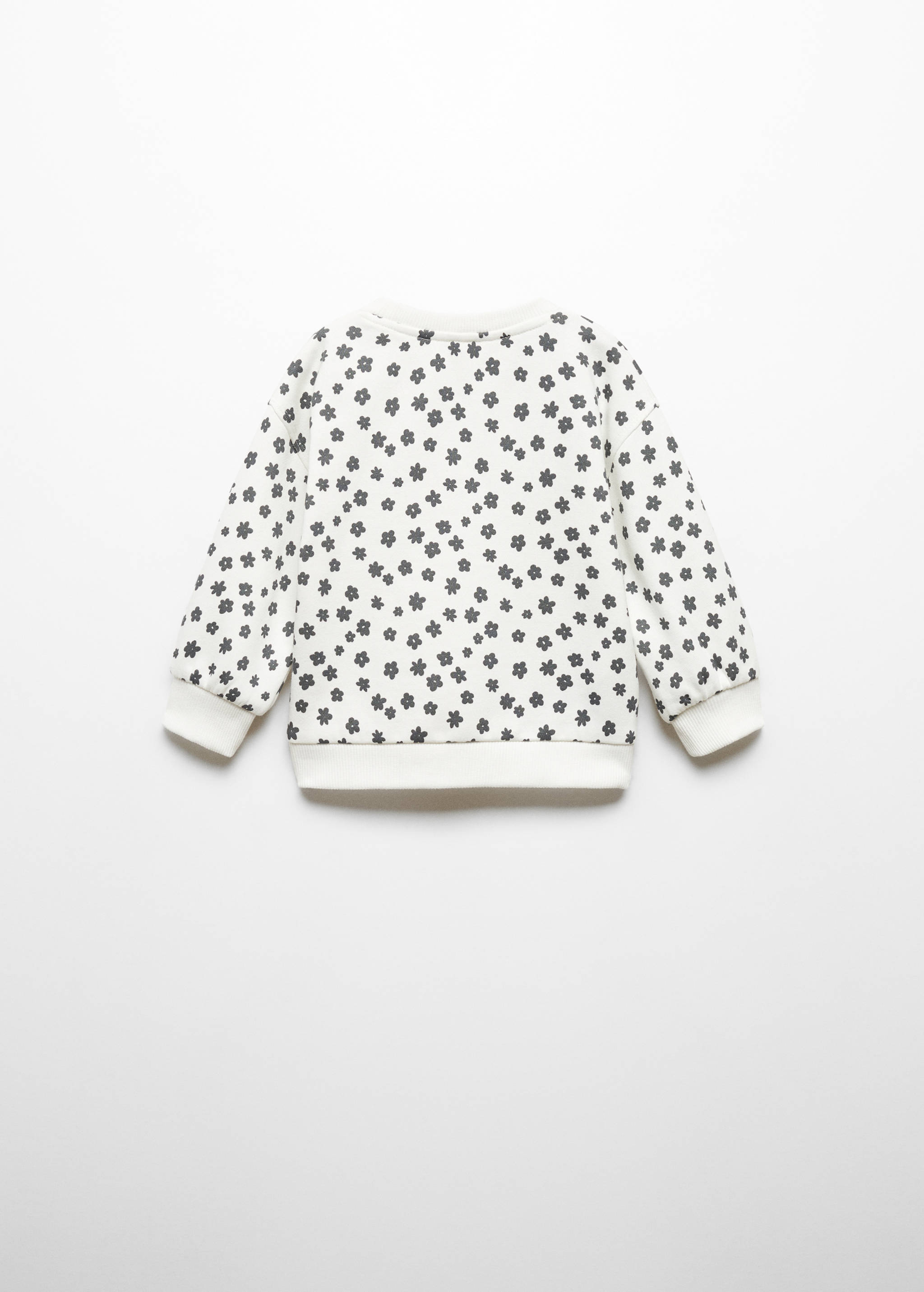 Dessuadora cotó estampada - Revers de l'article