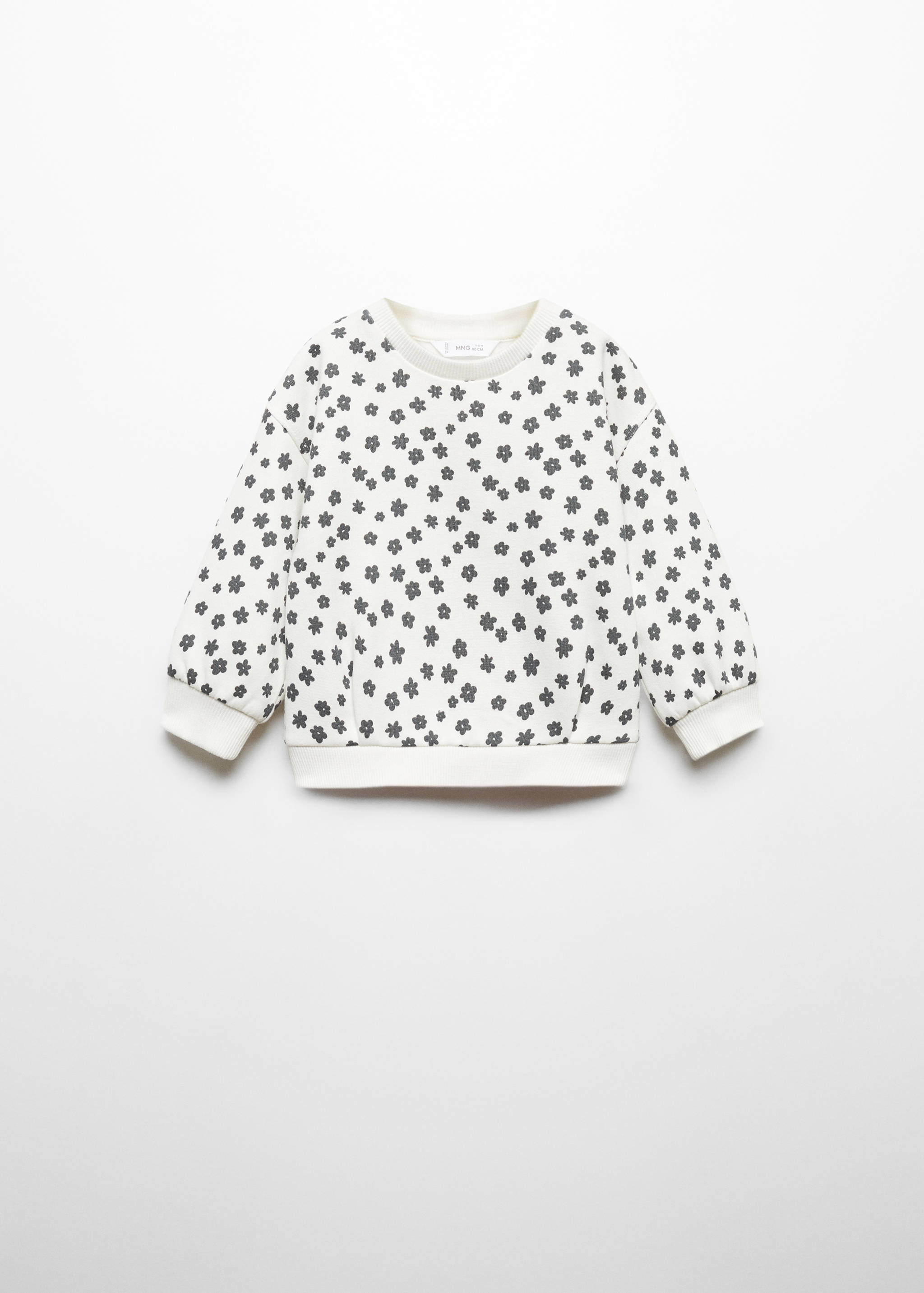 Printed cotton sweatshirt - Article without model