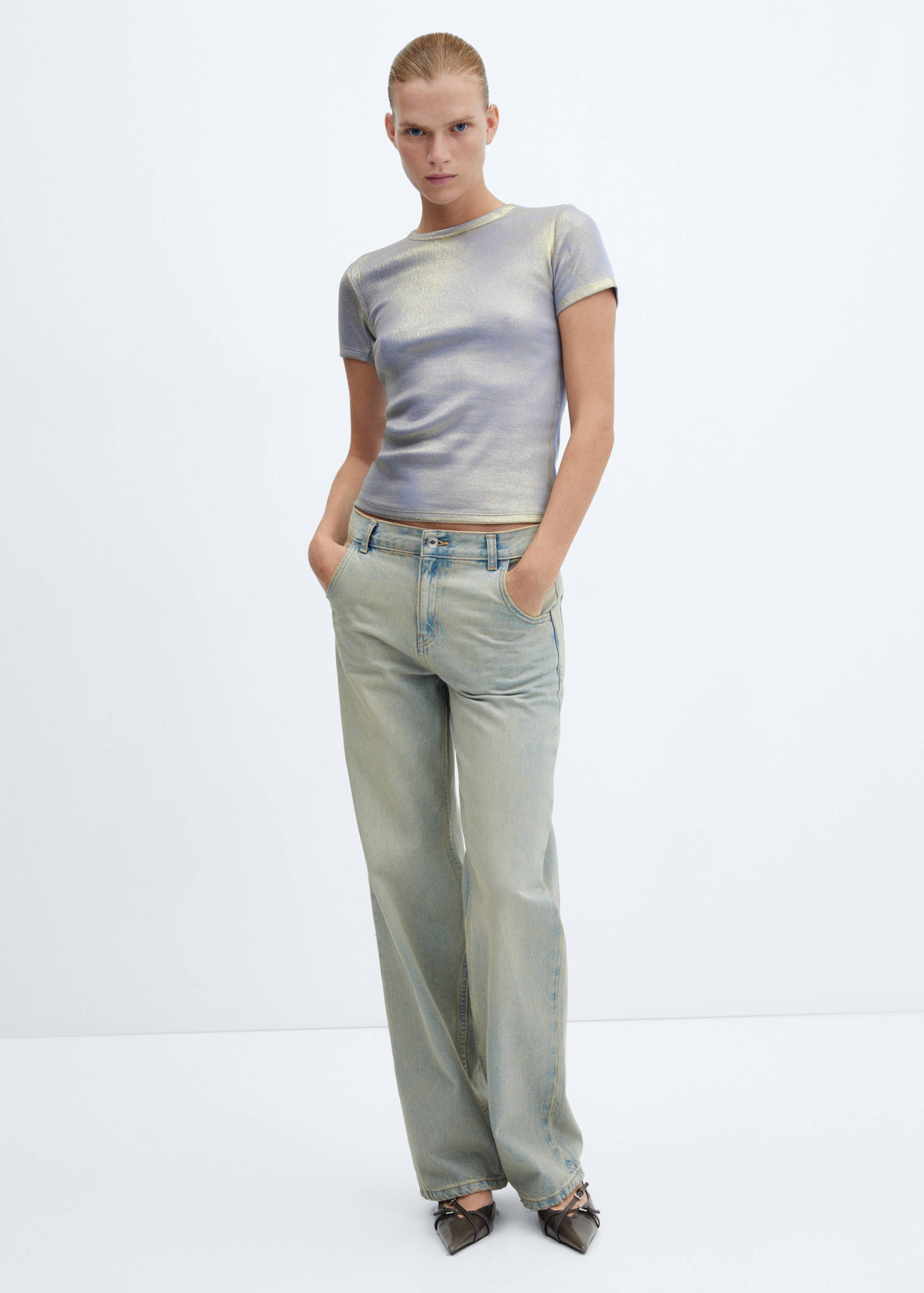 Foil short-sleeved t-shirt - General plane