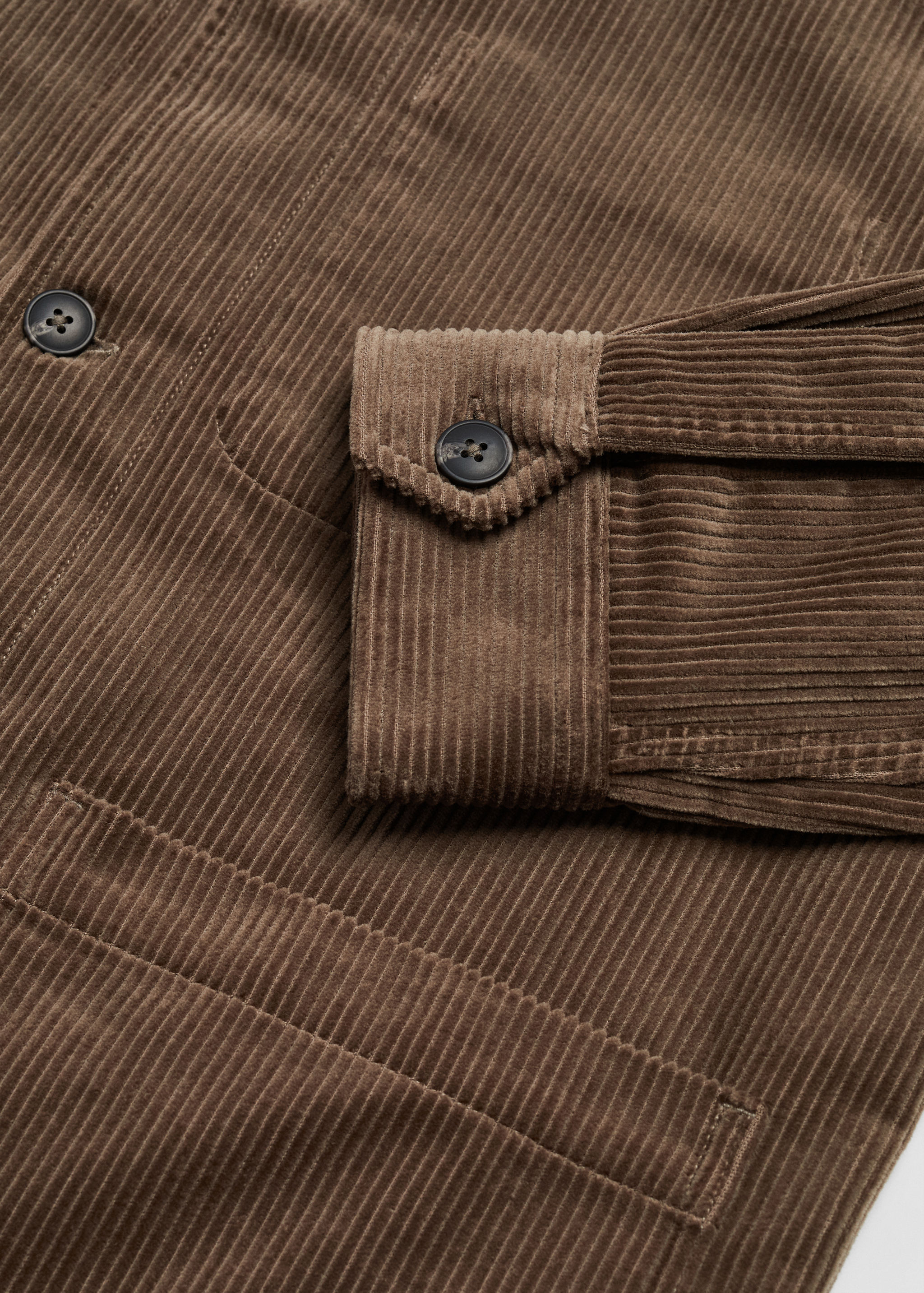 Cord-Overshirt mit Taschen - Detail des Artikels 8