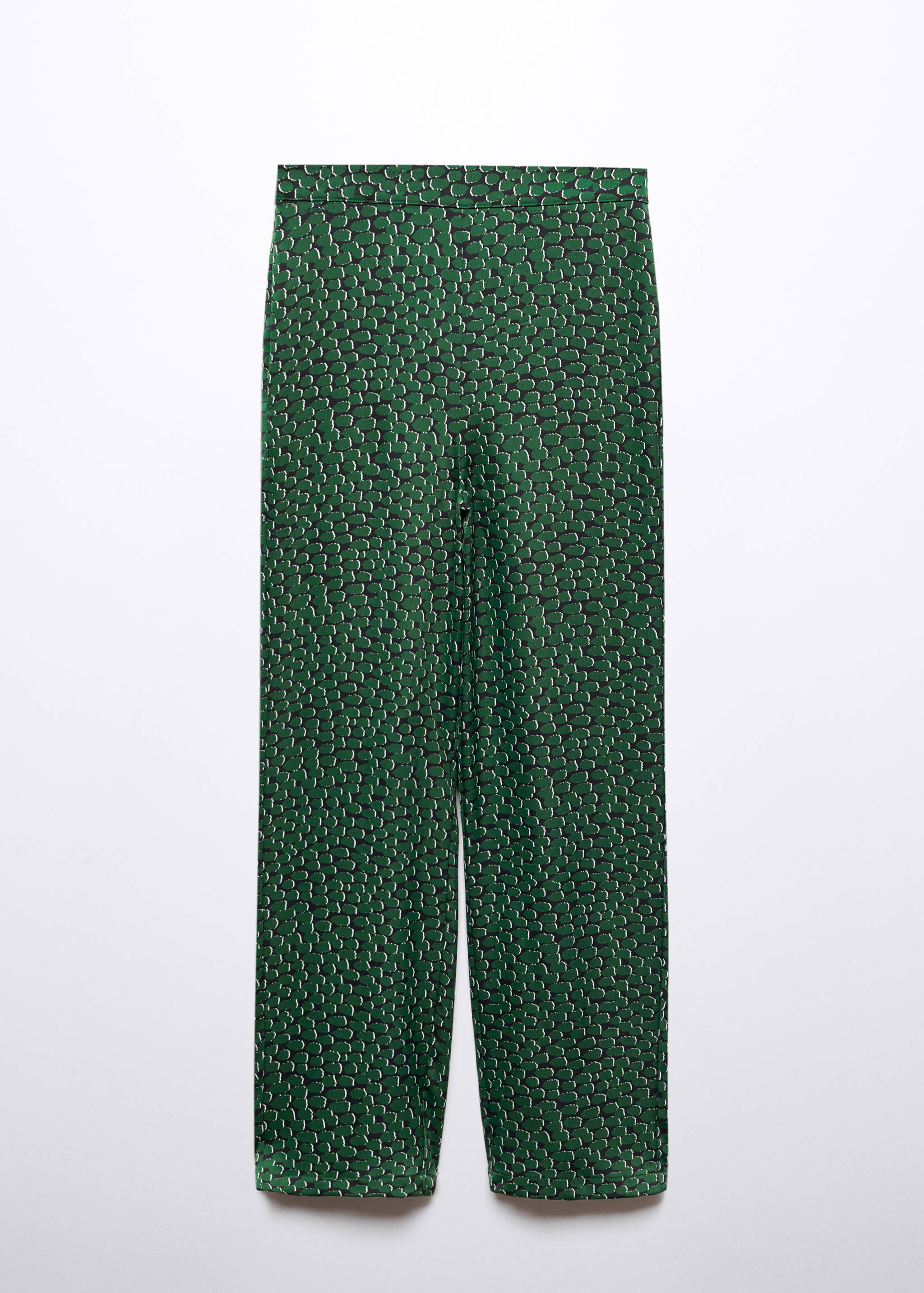 Fließende, bedruckte Hose - Artikel ohne Model