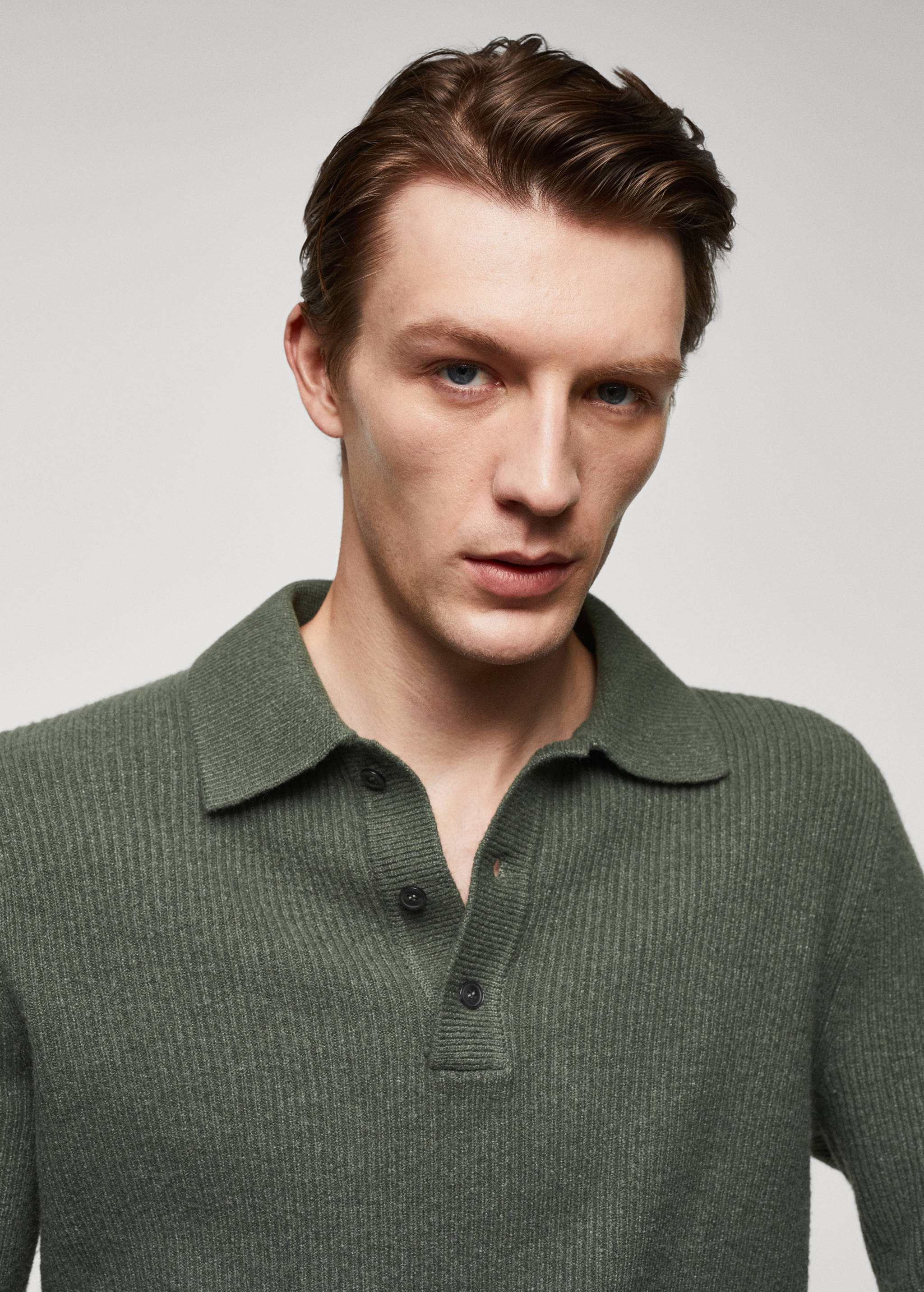 Rippstrick-Poloshirt - Detail des Artikels 1