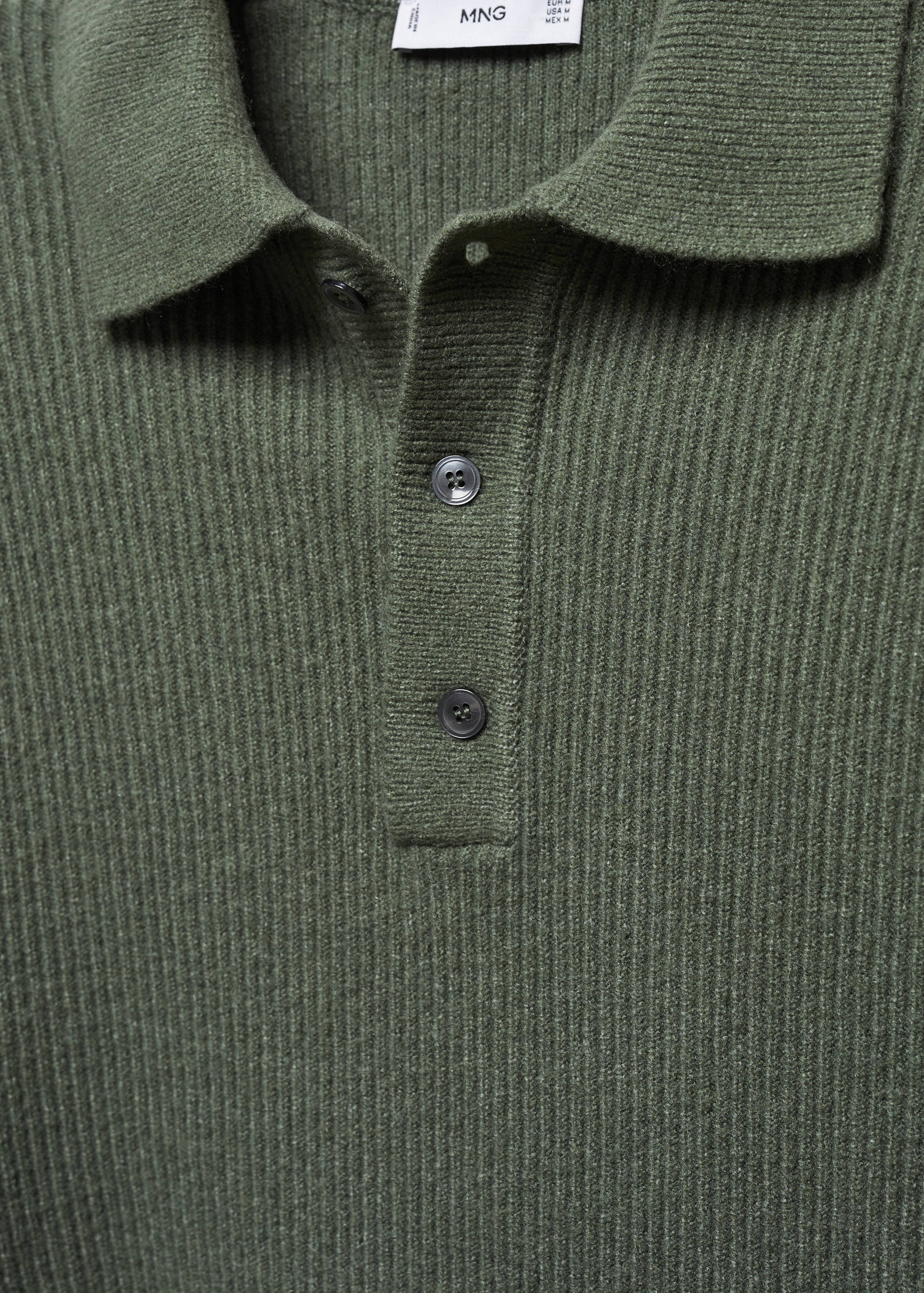Rippstrick-Poloshirt - Detail des Artikels 8