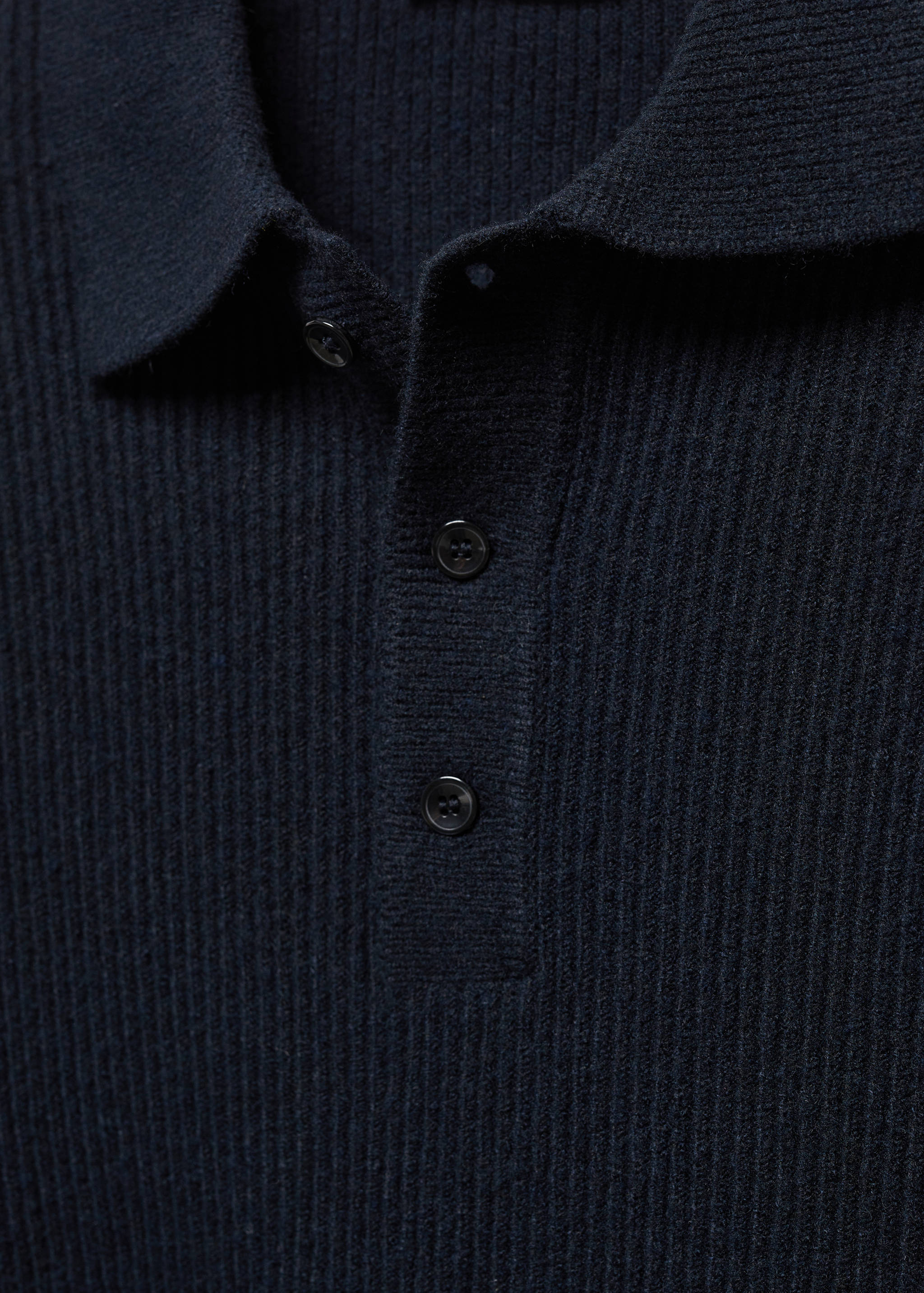 Rippstrick-Poloshirt - Detail des Artikels 8