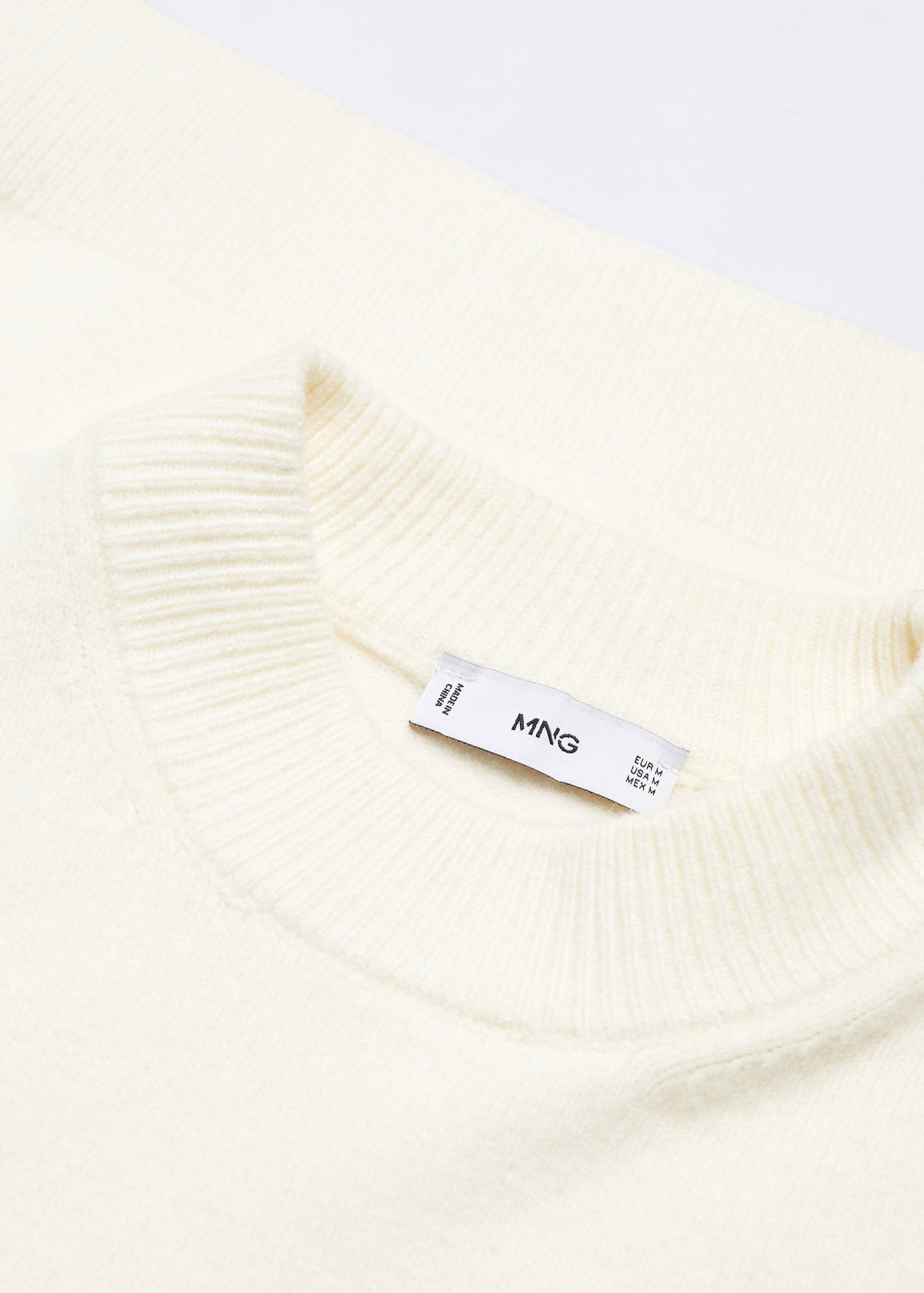 Wool-blend perkins-neck sweater - Details of the article 8