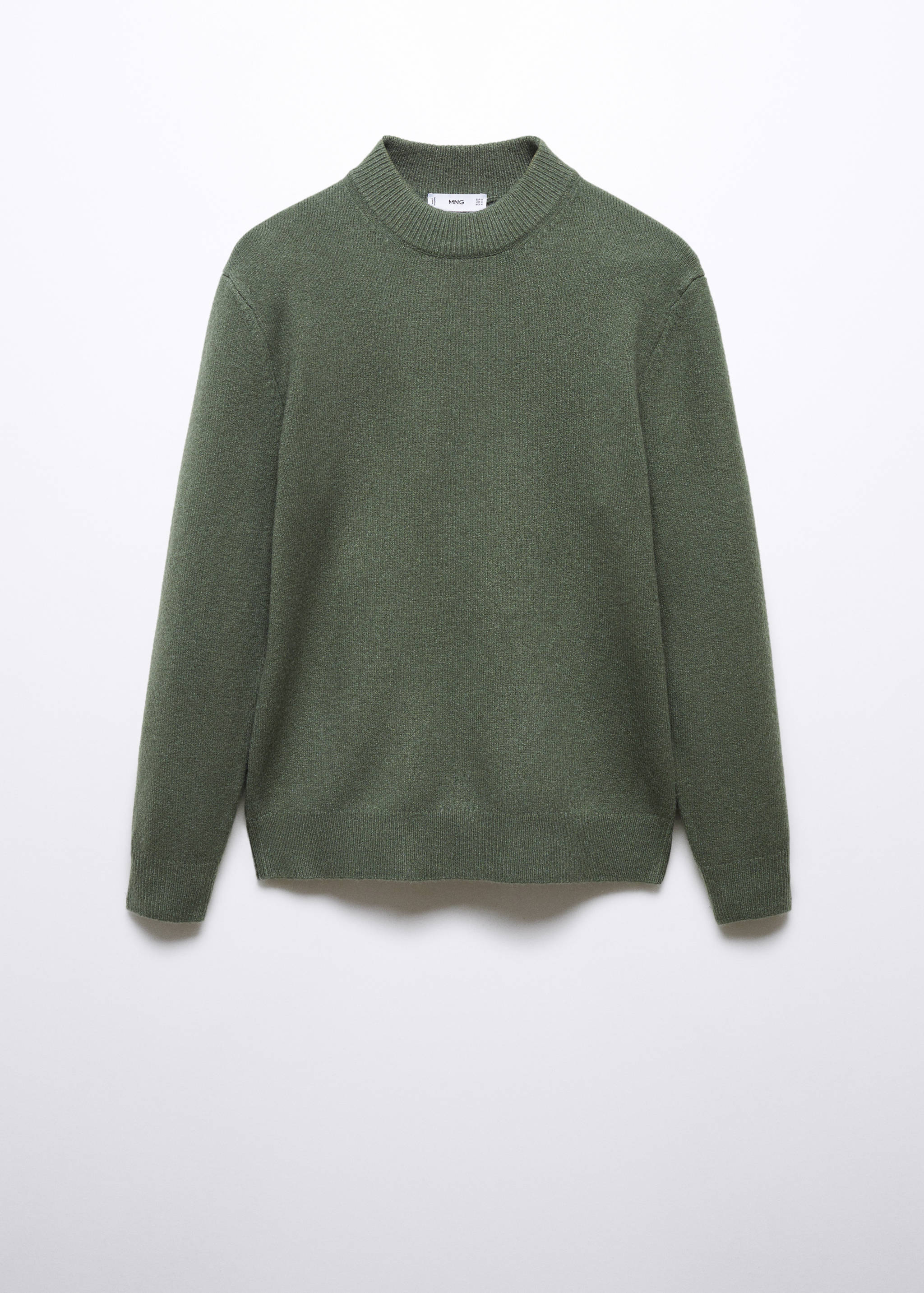 Wool-blend perkins-neck sweater - Article without model