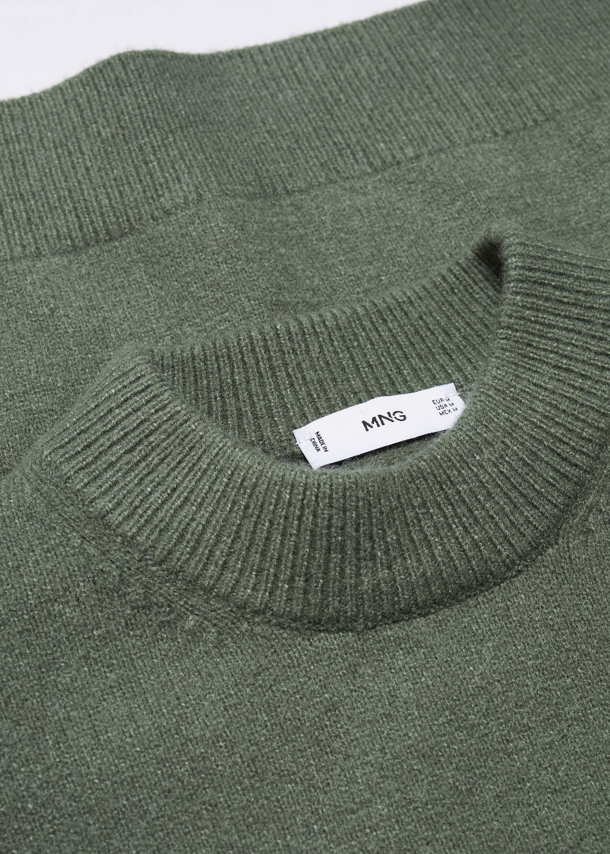 Wool-blend perkins-neck sweater - Details of the article 8