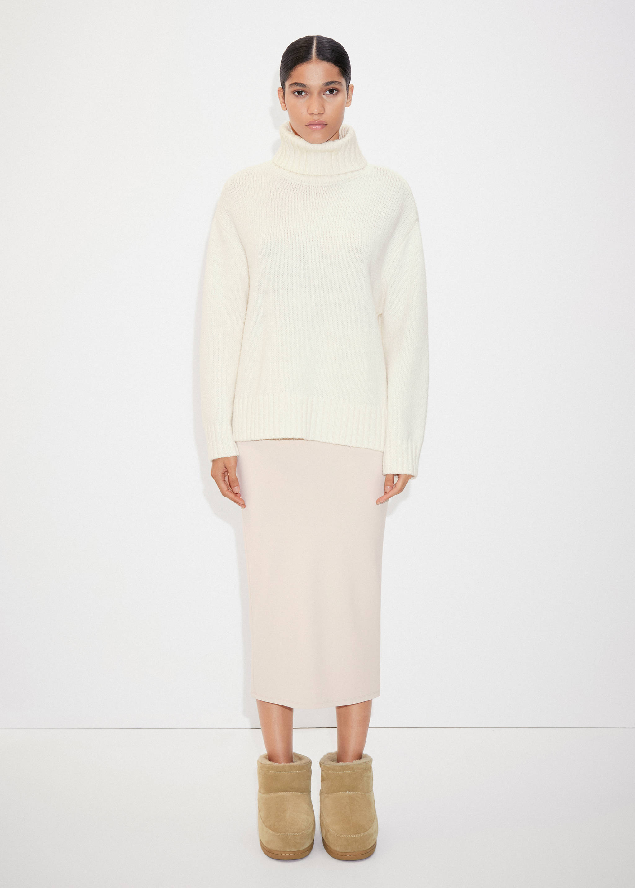 Back vent sweater - General plane