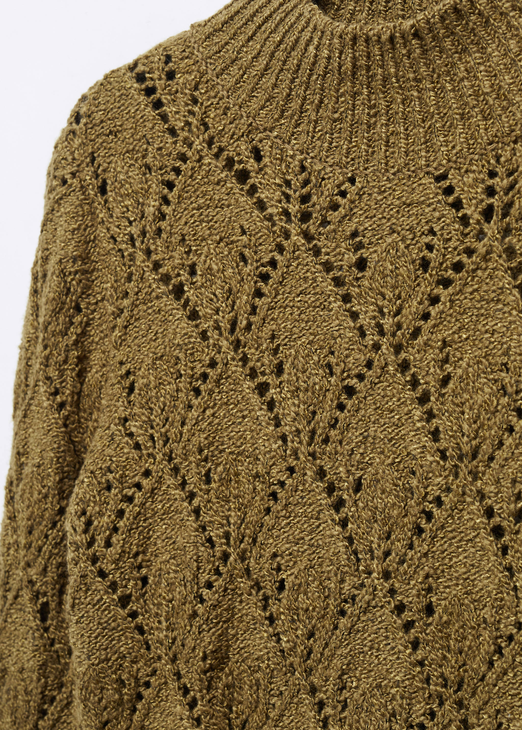 Svetr s detaily děrování - Detail zboží 8