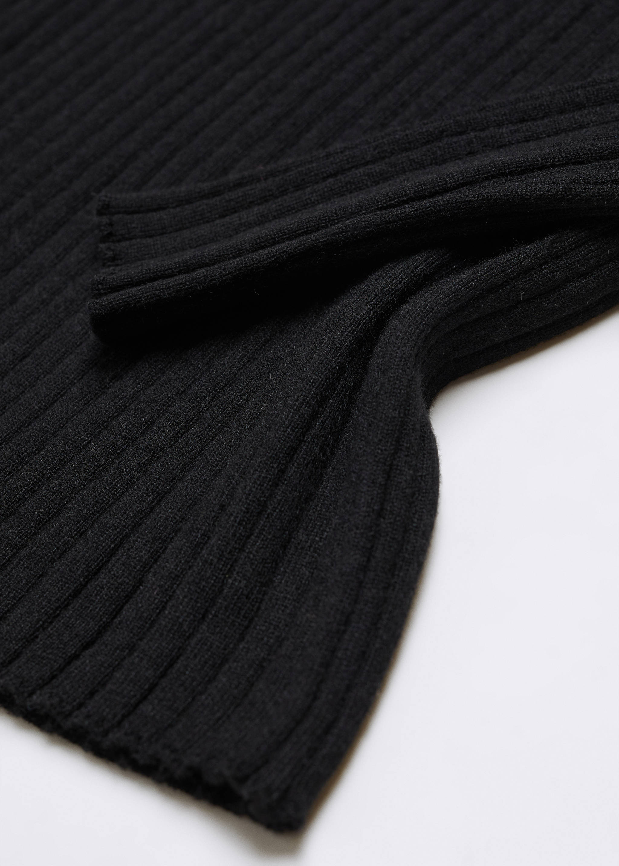 Turtleneck ribbed sweater - Details of the article 8