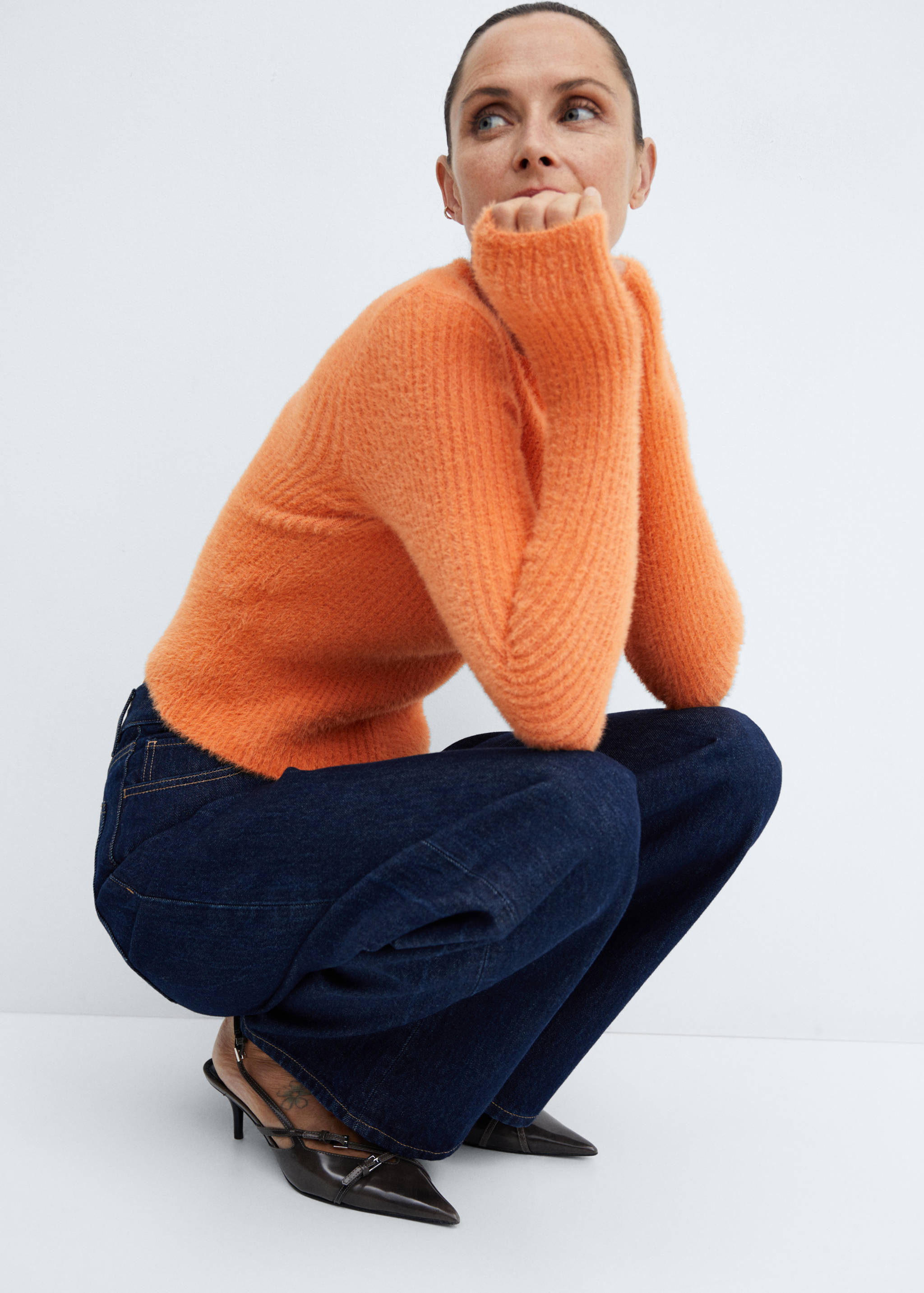 Ribbed soft sweater - Details of the article 2