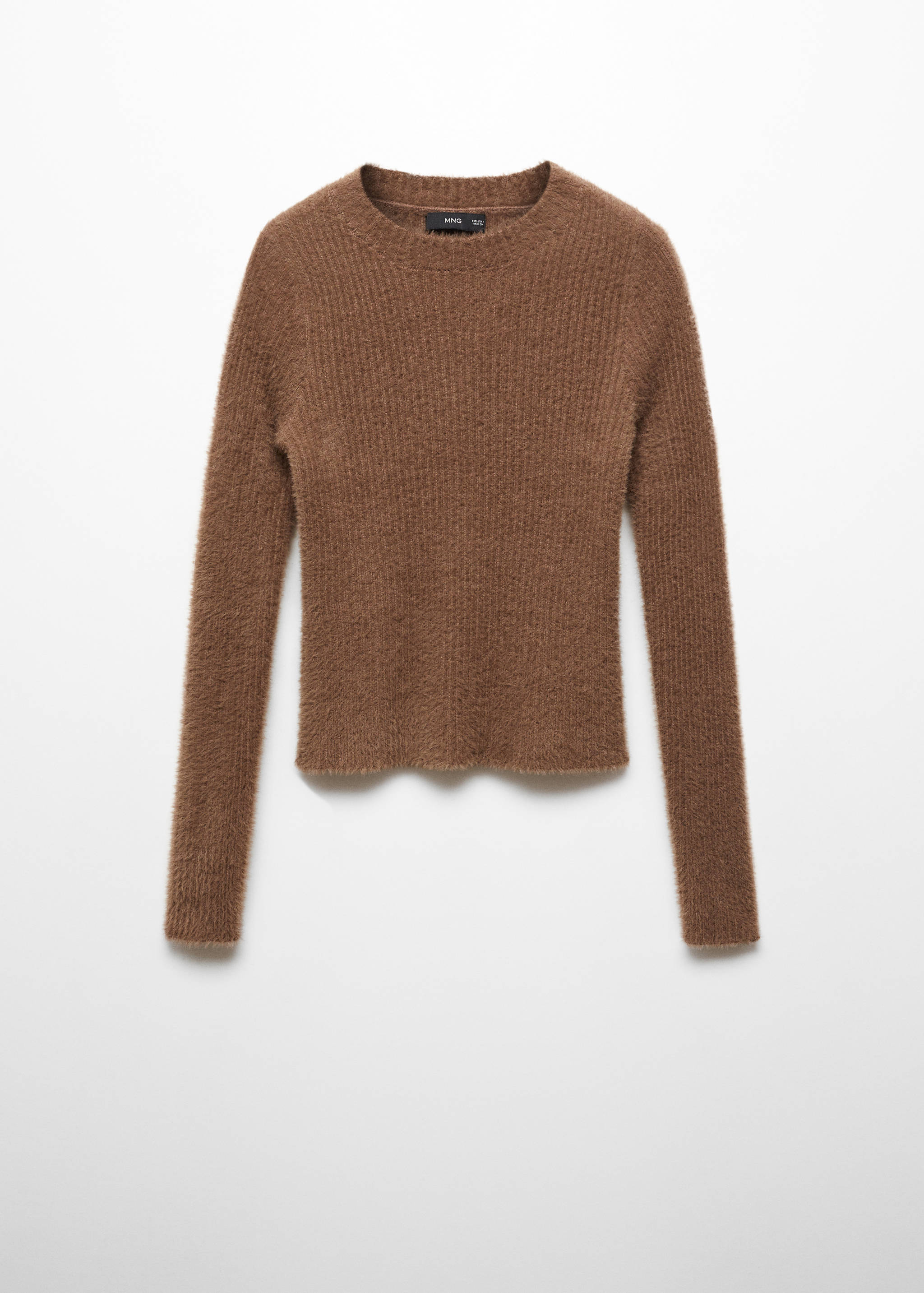 Ribbed soft sweater - Article without model