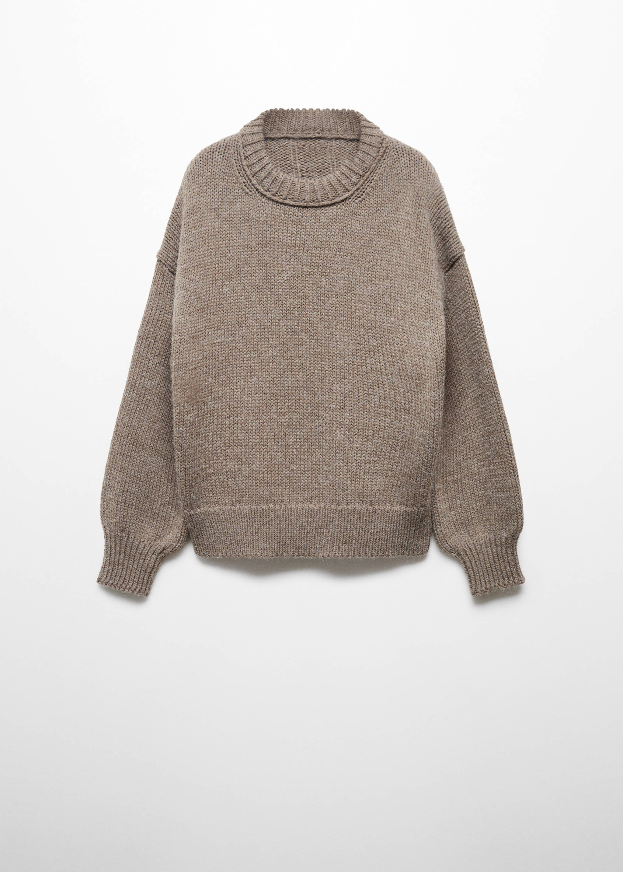 Wollpullover mit Trompetenärmeln - Artikel ohne Model