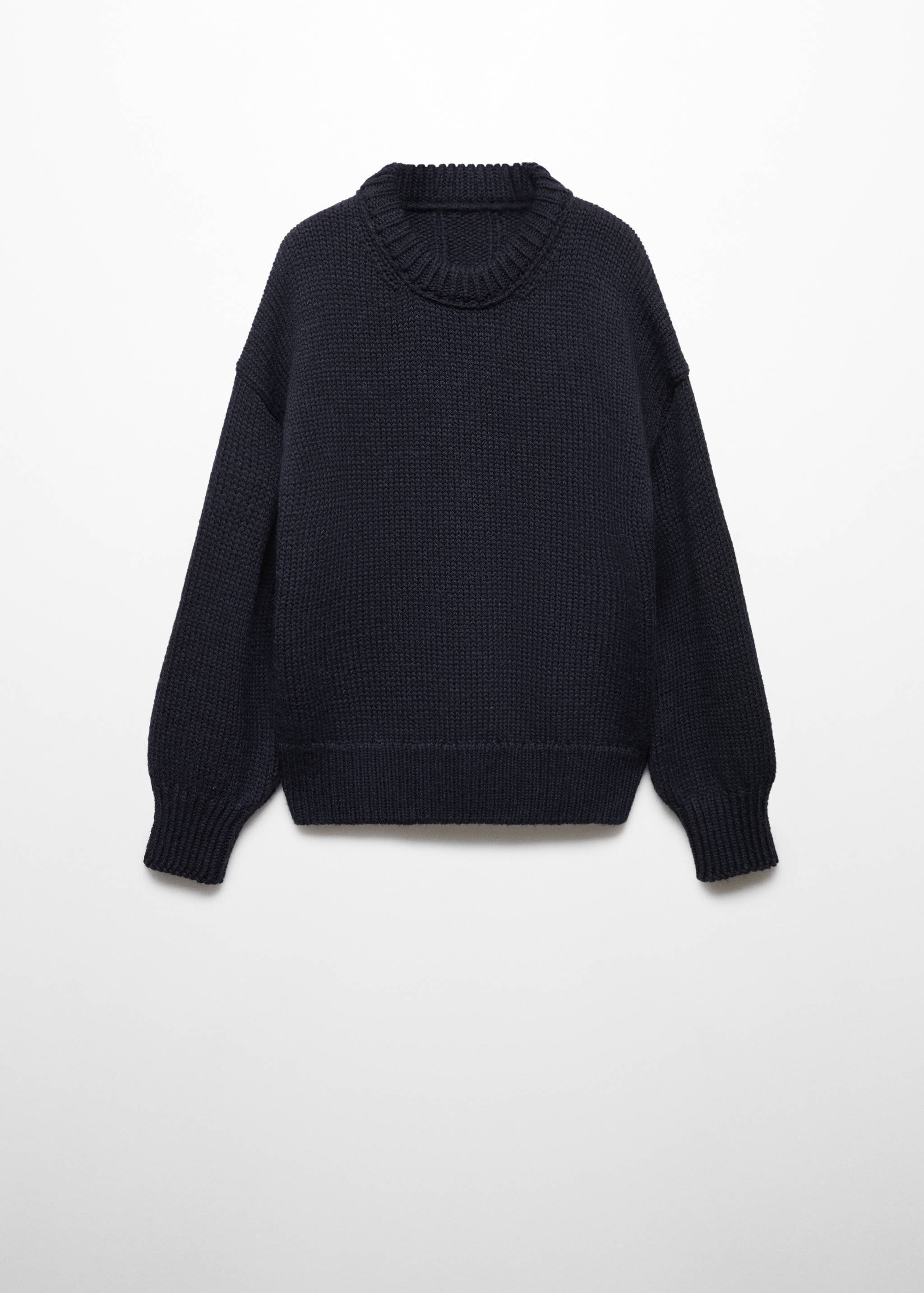 Wollpullover mit Trompetenärmeln - Artikel ohne Model
